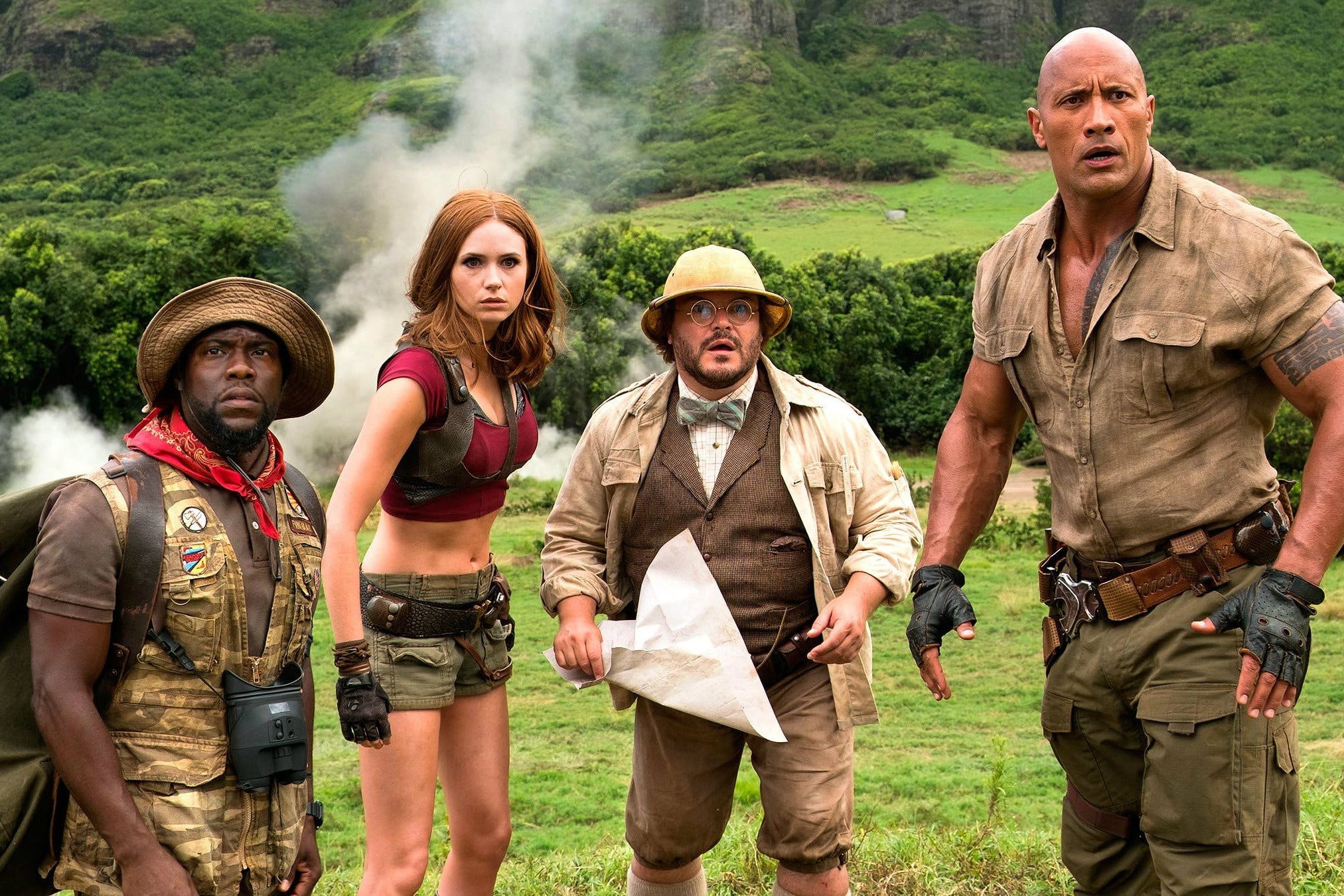 Jumanji: Welcome to the Jungle backdrop