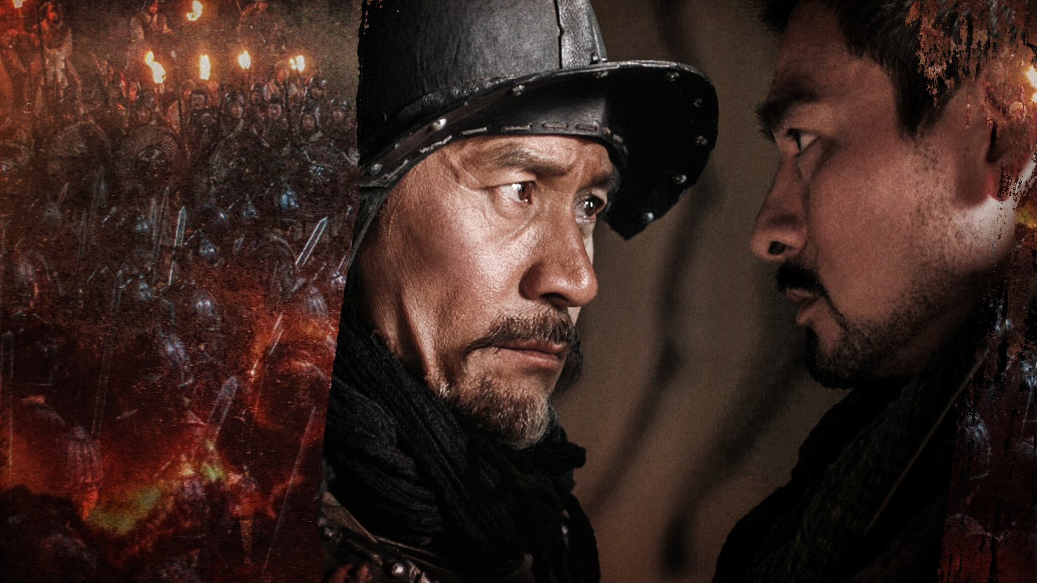 A Battle of Warriors backdrop