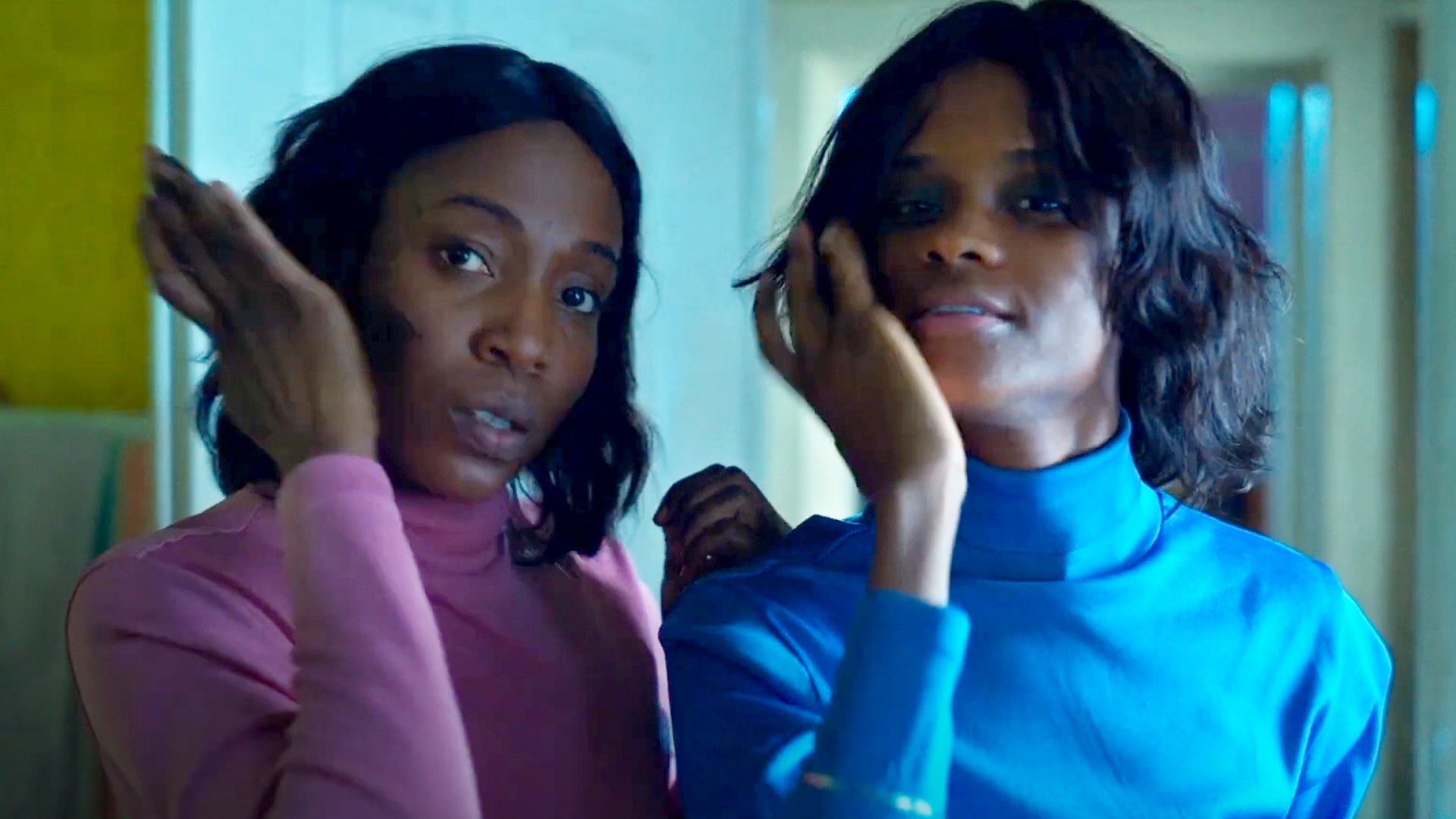 The Silent Twins backdrop