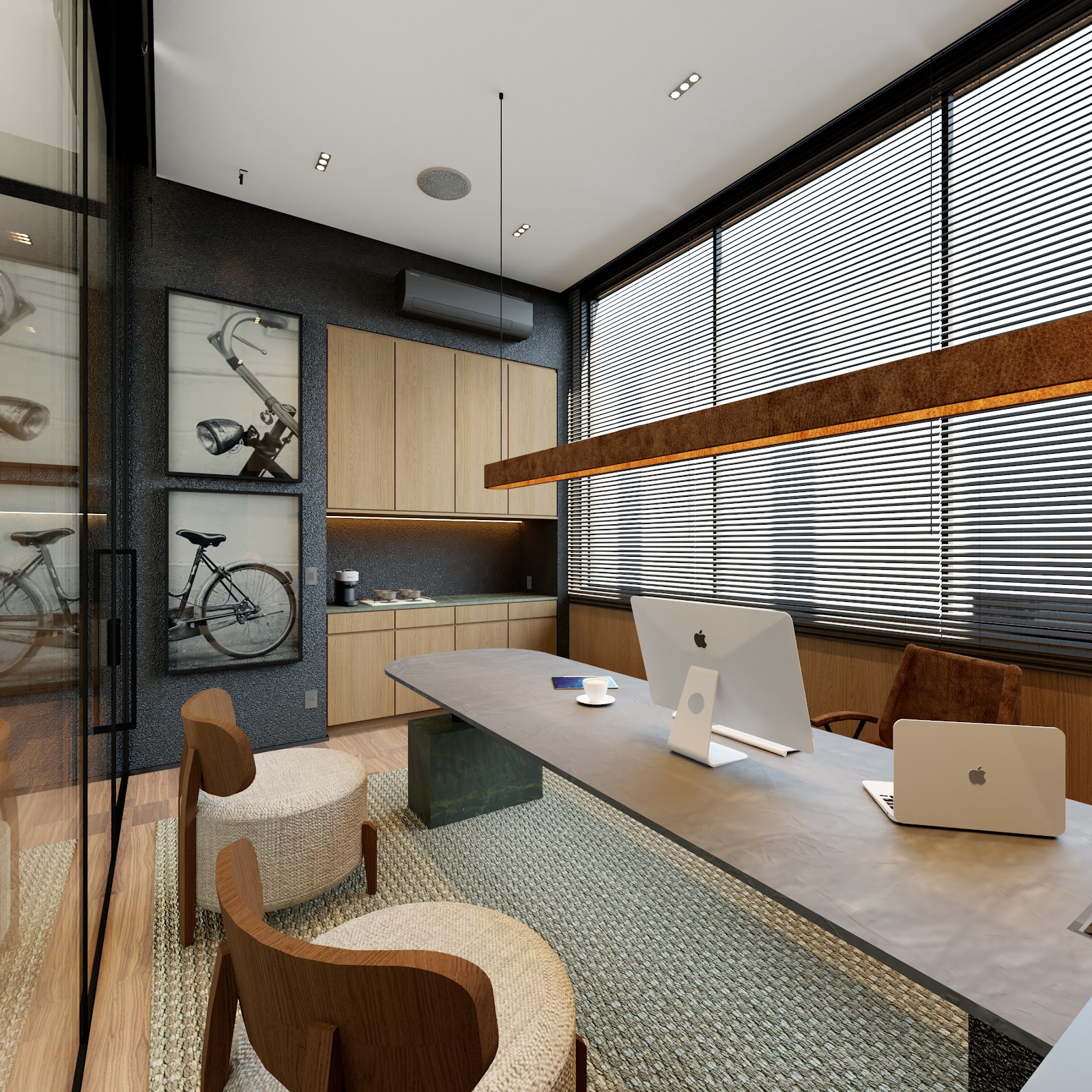 Interior residencial com iluminação planejada, Adriano Mendonça Arquitetura