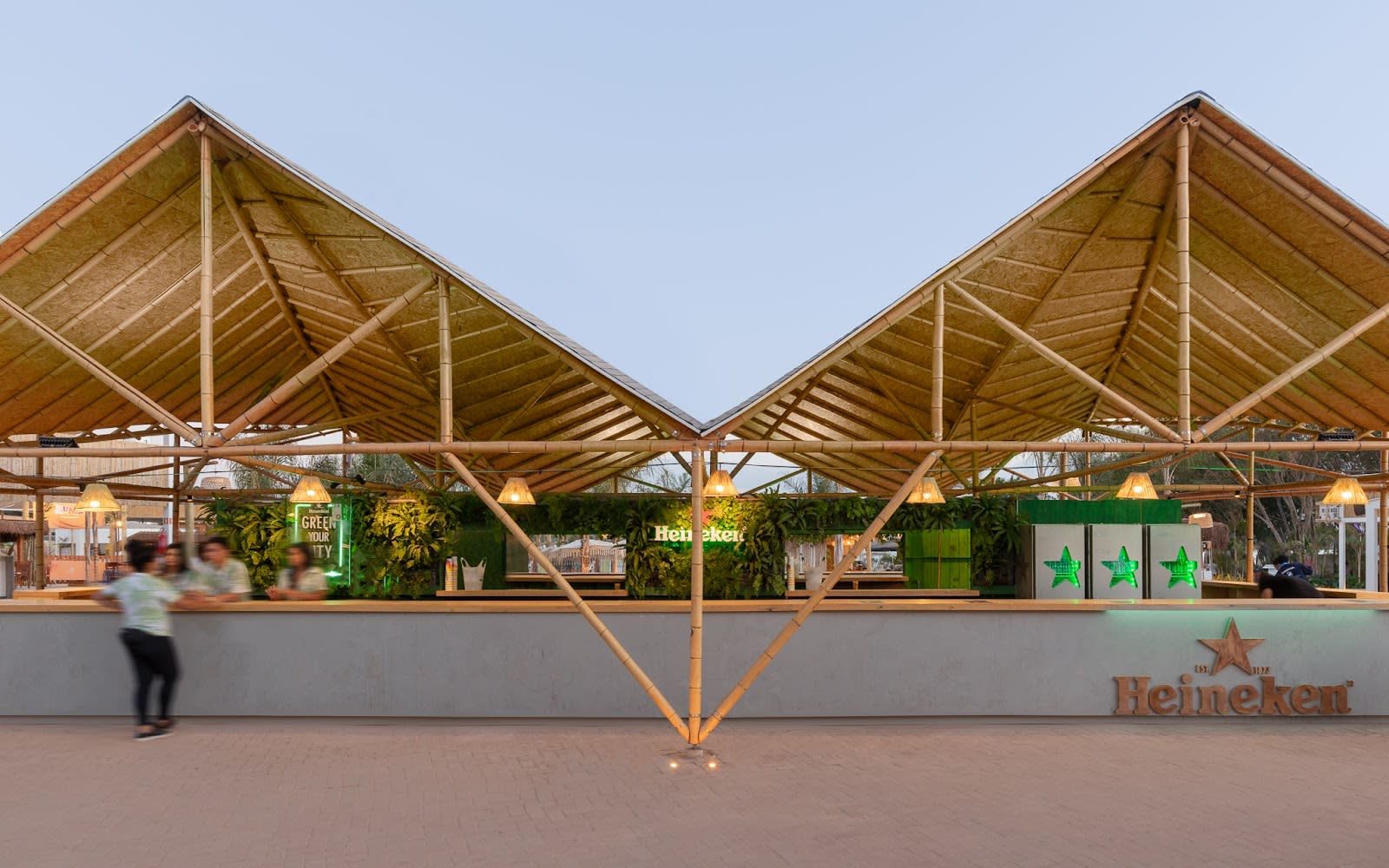 Fachada de projeto da ARQBR Arquitetura e Urbanismo, em Brasília