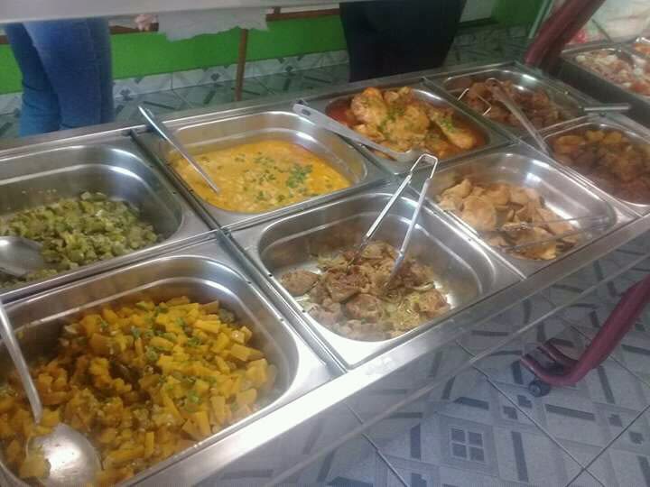 Comida caseira do Restaurante Gourmet Brasil, em Governador Valadares - MG