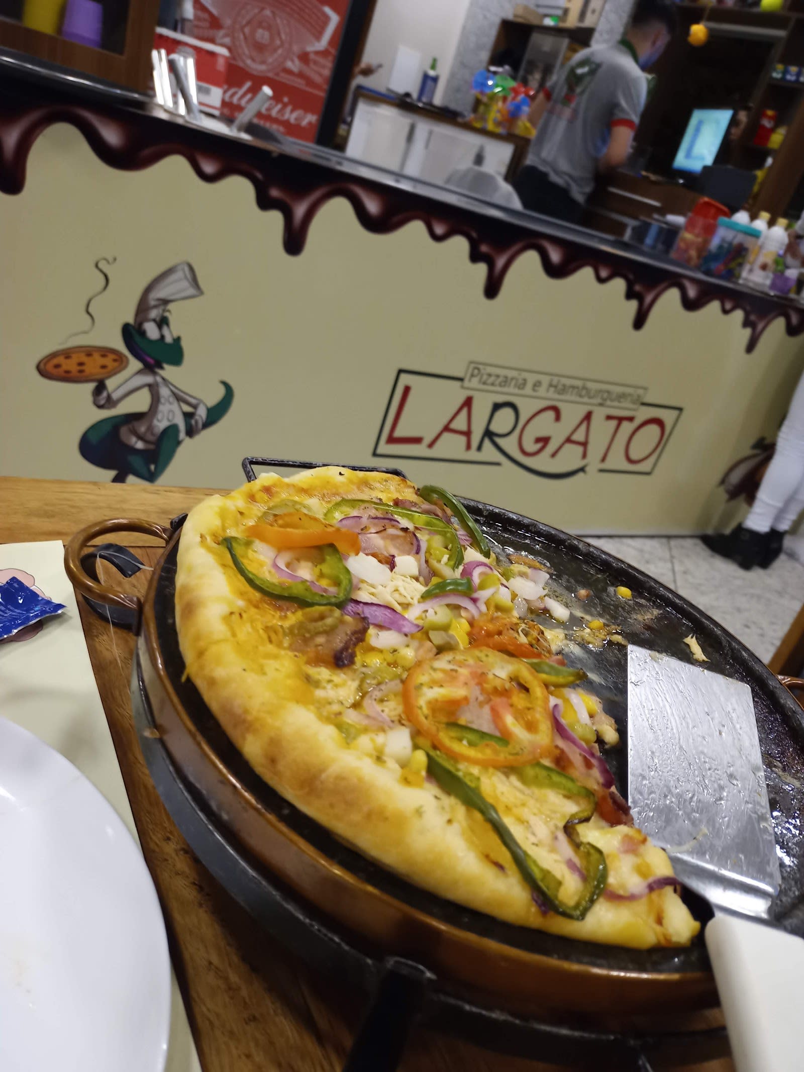 Cardápio da Largato Pizzaria e Hamburgueria, em Matipó (MG)