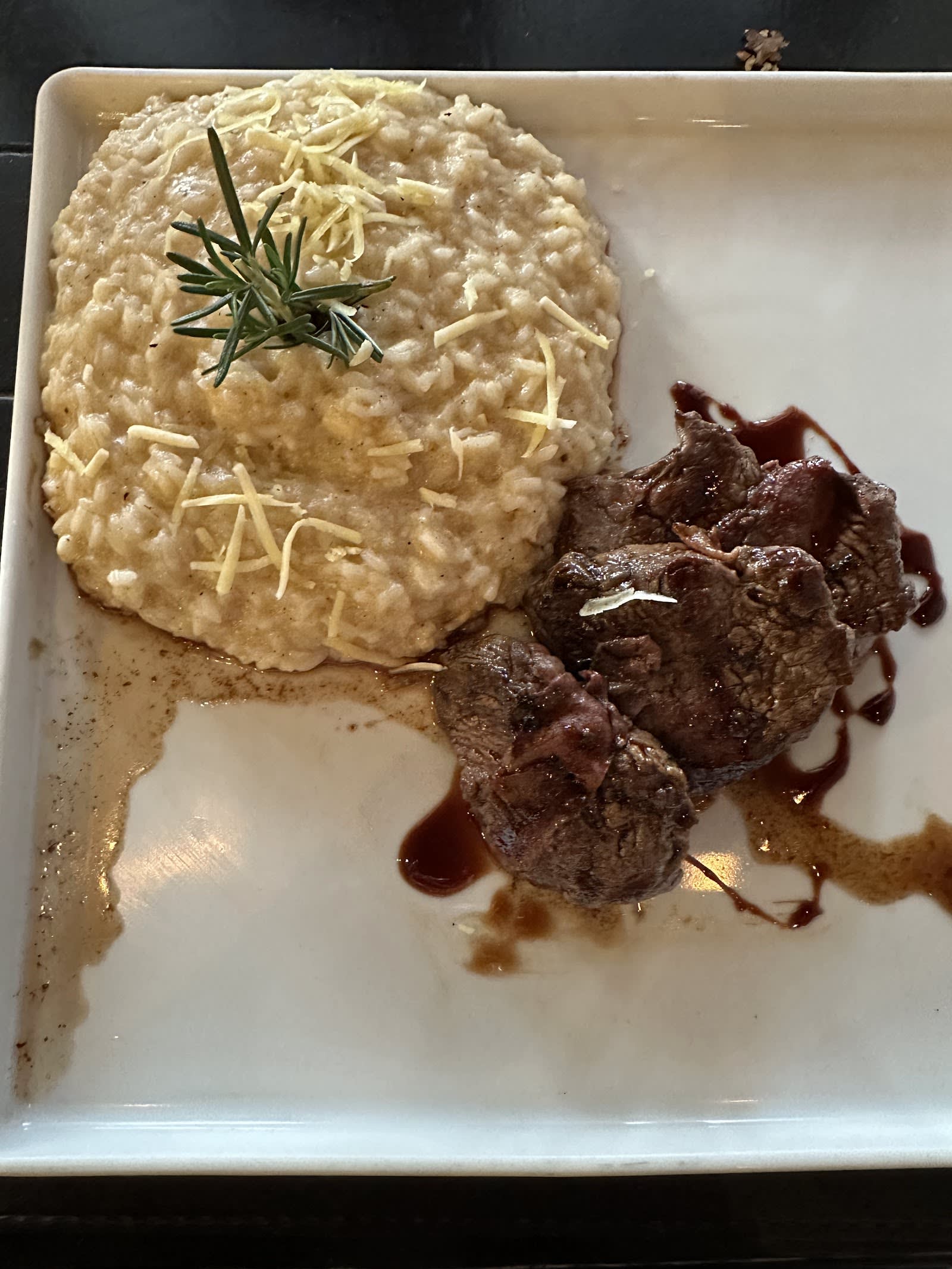 Prato principal italiano servido na La Bocca Bar & Trattoria, na Lapa, Rio de Janeiro