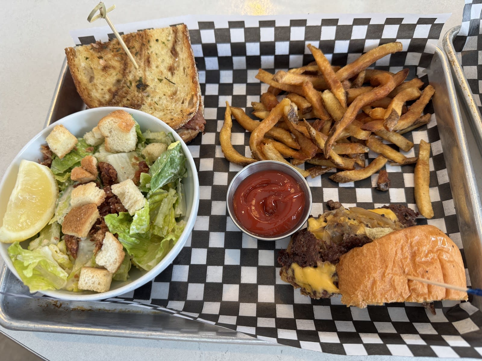 Comfort food plate at Dave and LaVerne's, Winnipeg