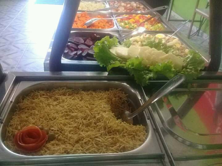 Porção servida no Restaurante Gourmet Brasil, no bairro Santa Rita