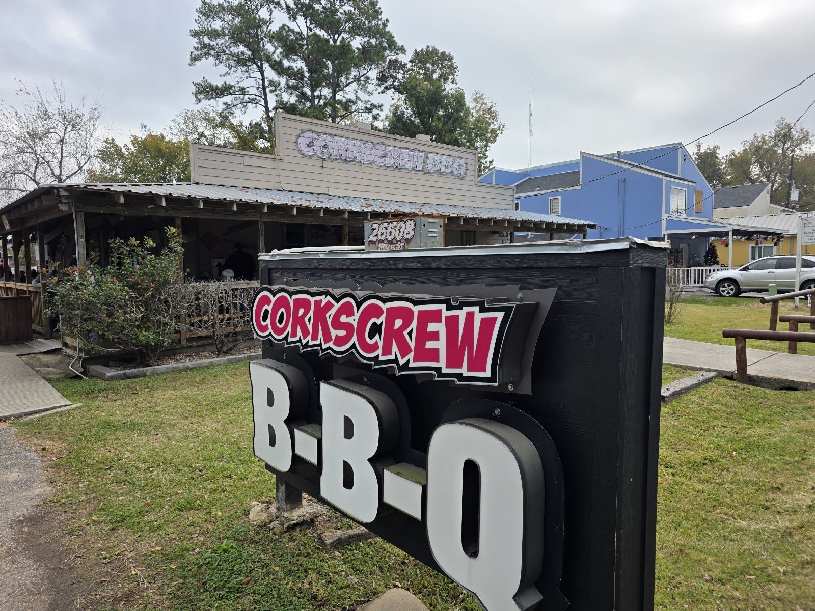 Side dishes and coleslaw at CorkScrew BBQ Spring