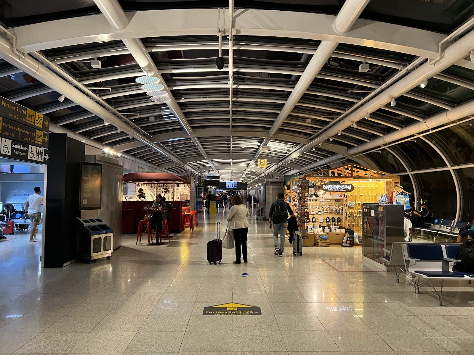 Terminal de passageiros do Aeroporto Santos Dumont (SDU)