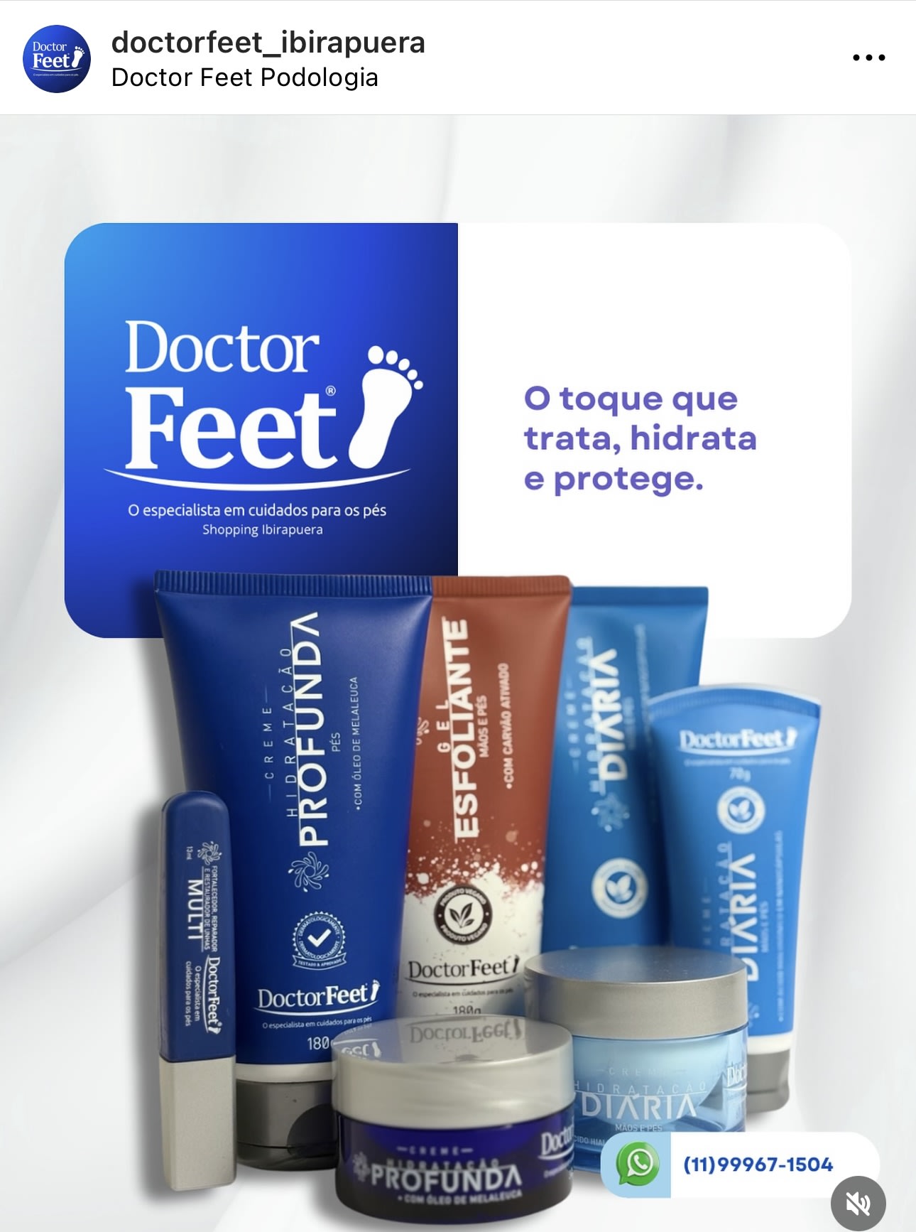 Espaço interno da Doctor Feet Ibirapuera, clínica de podologia em São Paulo