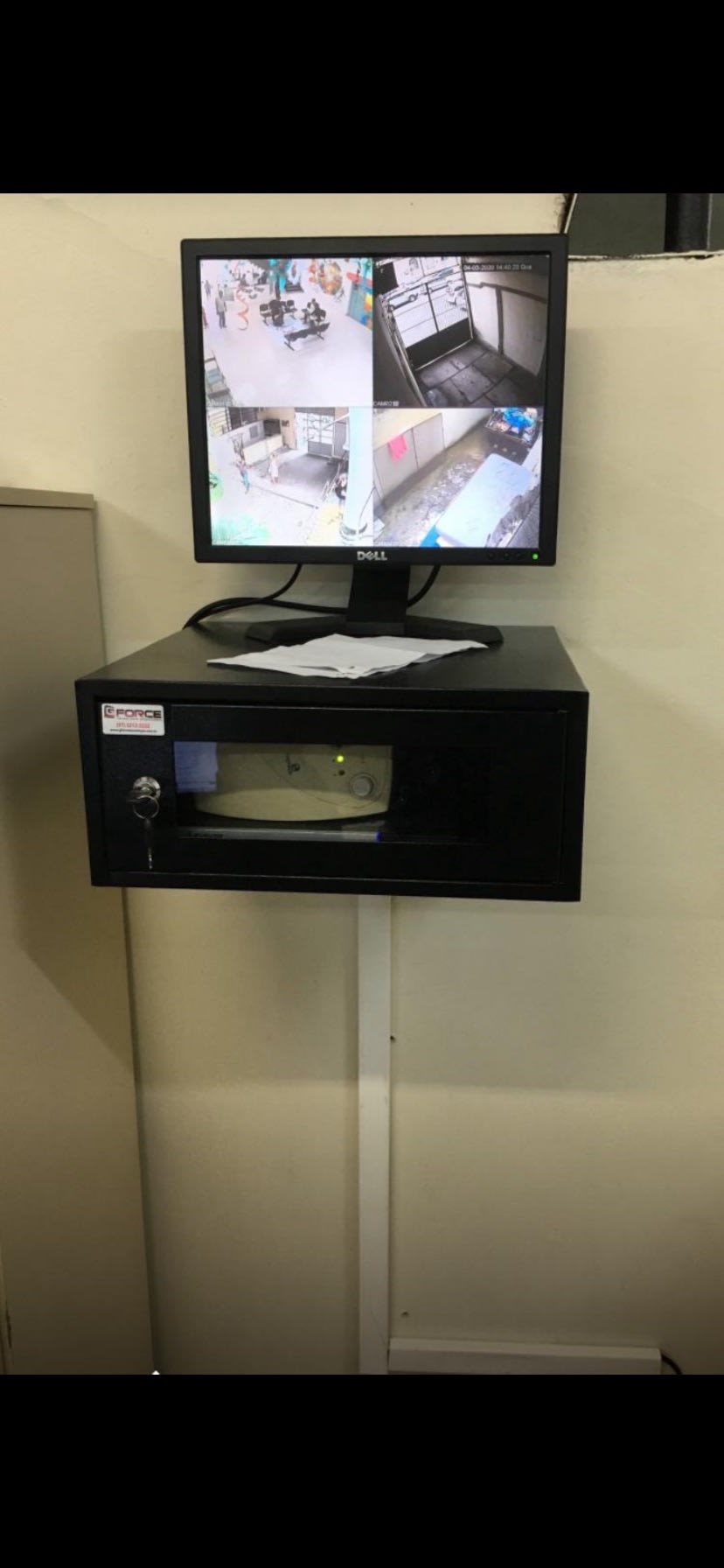 Serviço de segurança eletrônica executado pela Josué System, em Belford Roxo (RJ)