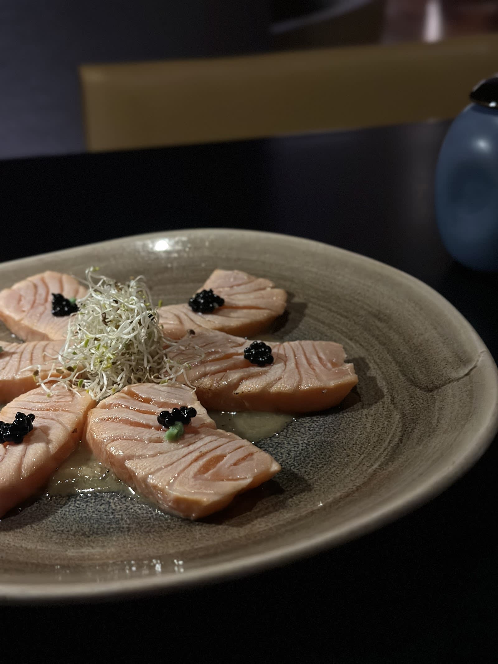 Prato japonês do Nakka Restaurante no Itaim Bibi