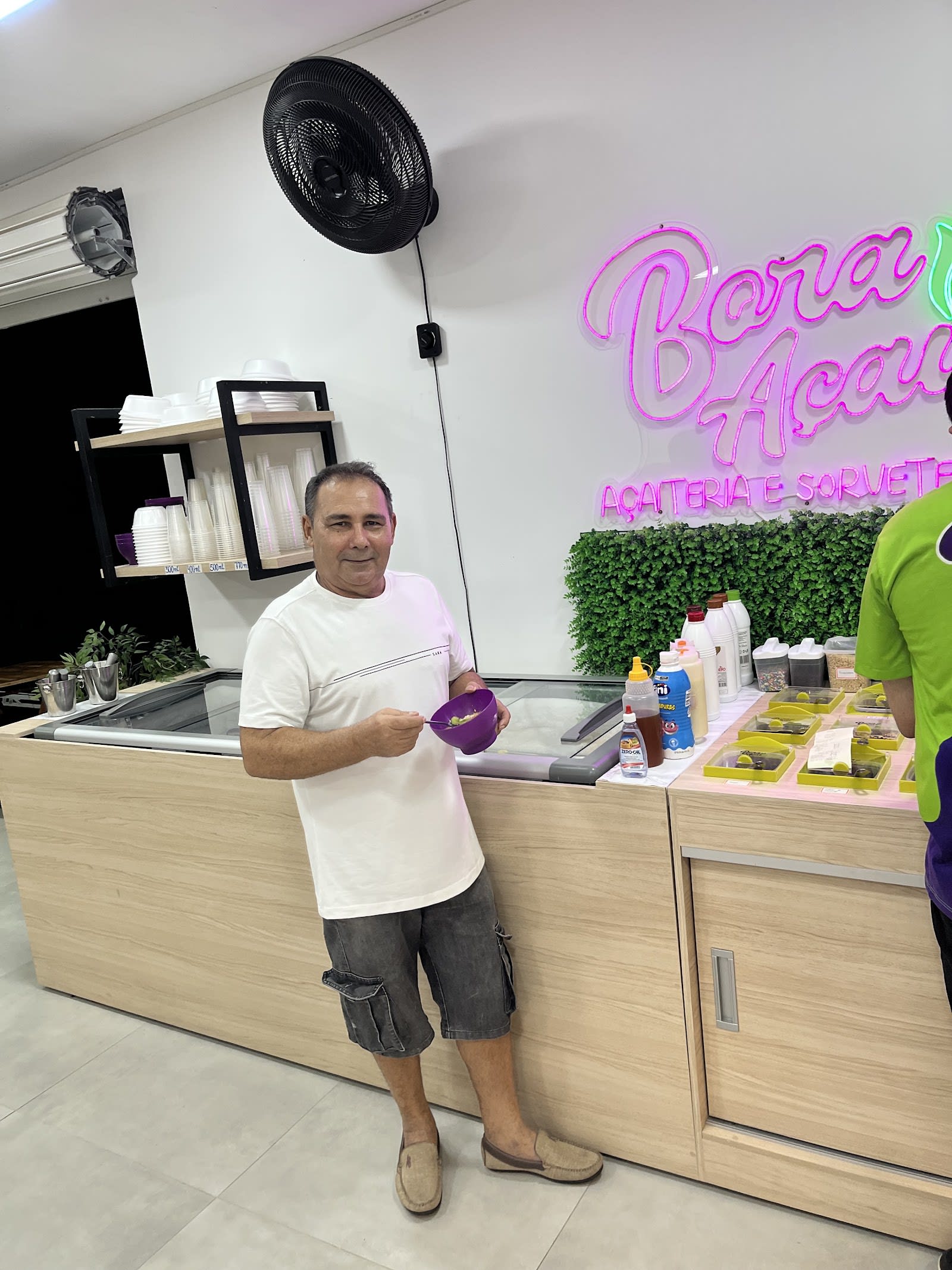 Complementos e doces da Bora Açaí Açaiteira e Sorveteria, em Parnaíba (PI)