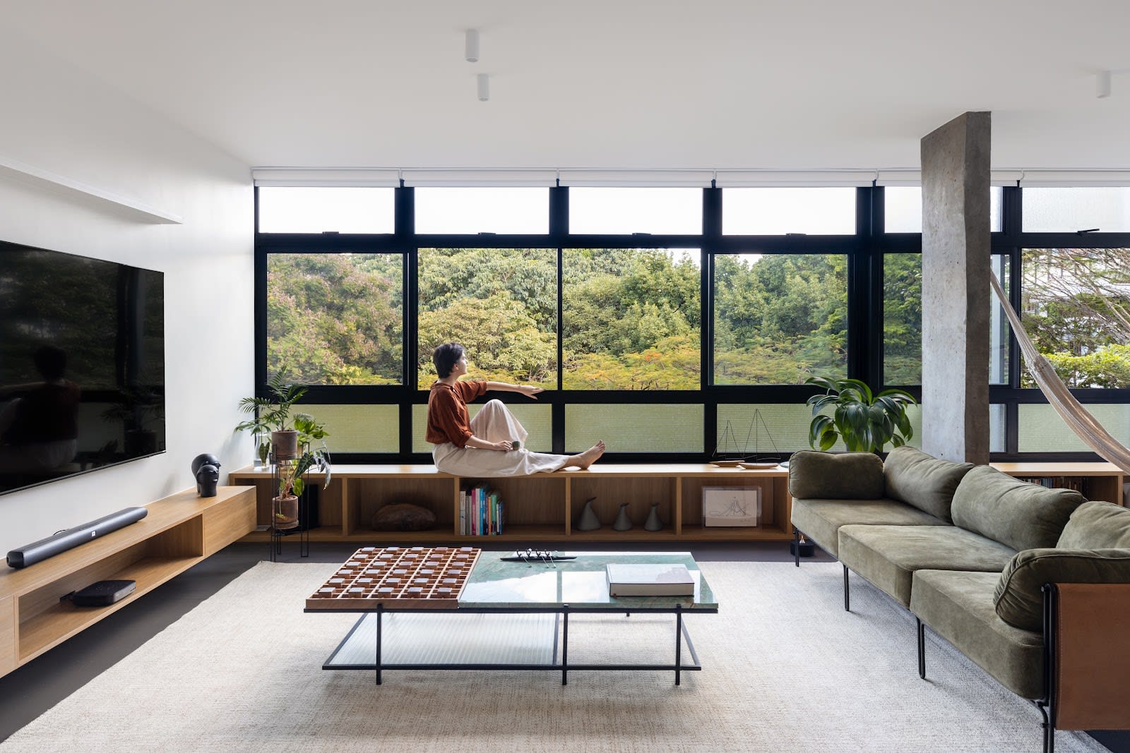 Detalhe de projeto arquitetônico assinado pela ARQBR Arquitetura e Urbanismo, em Brasília