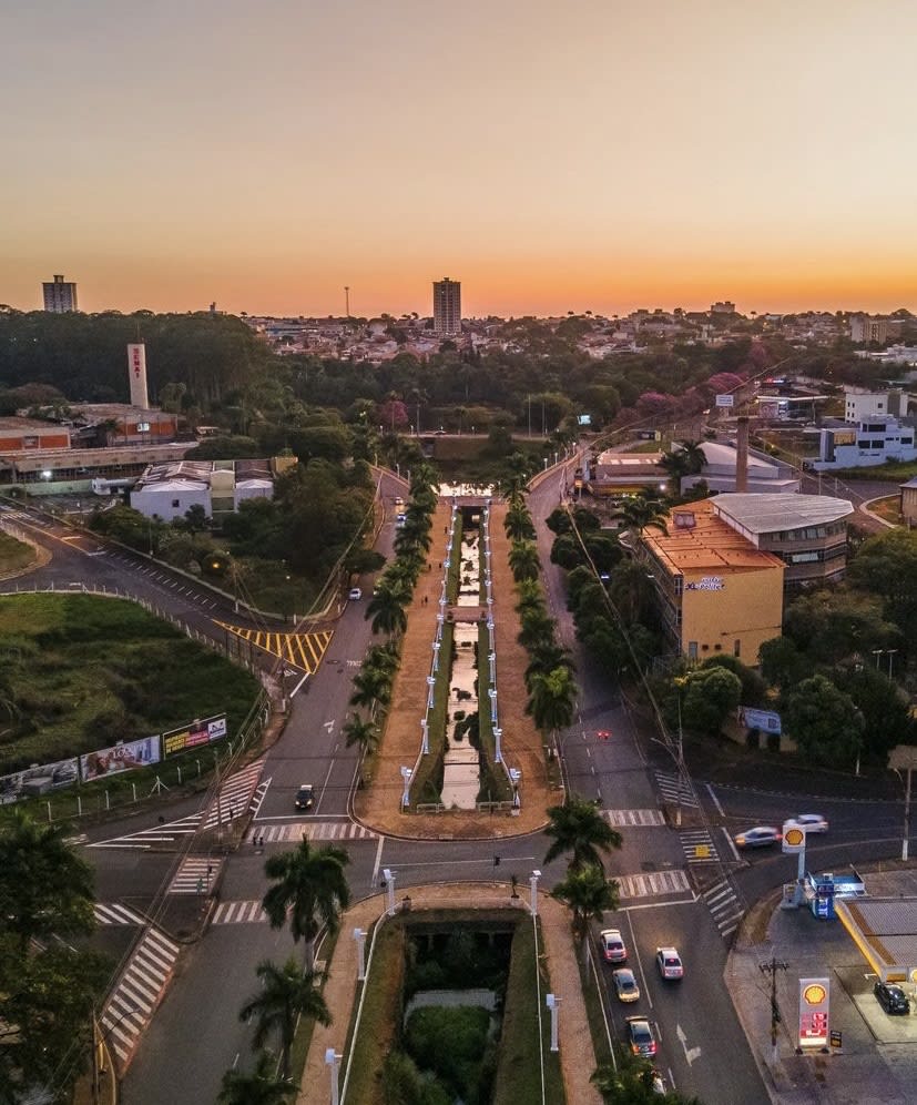 Imagem da cidade de Americana, em São Paulo — quadro 02