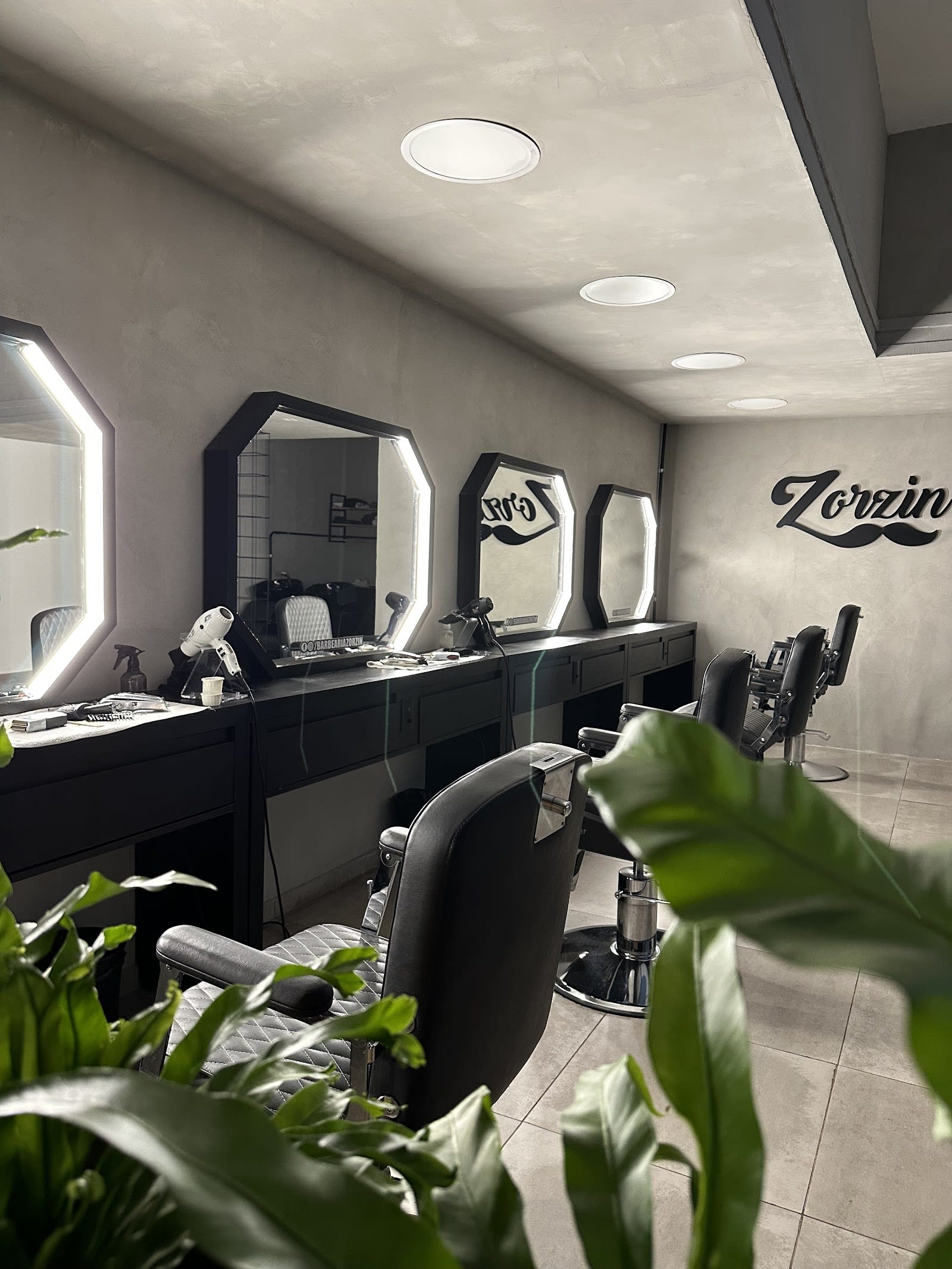 Detalhe de degradê executado na Barbearia Zorzin