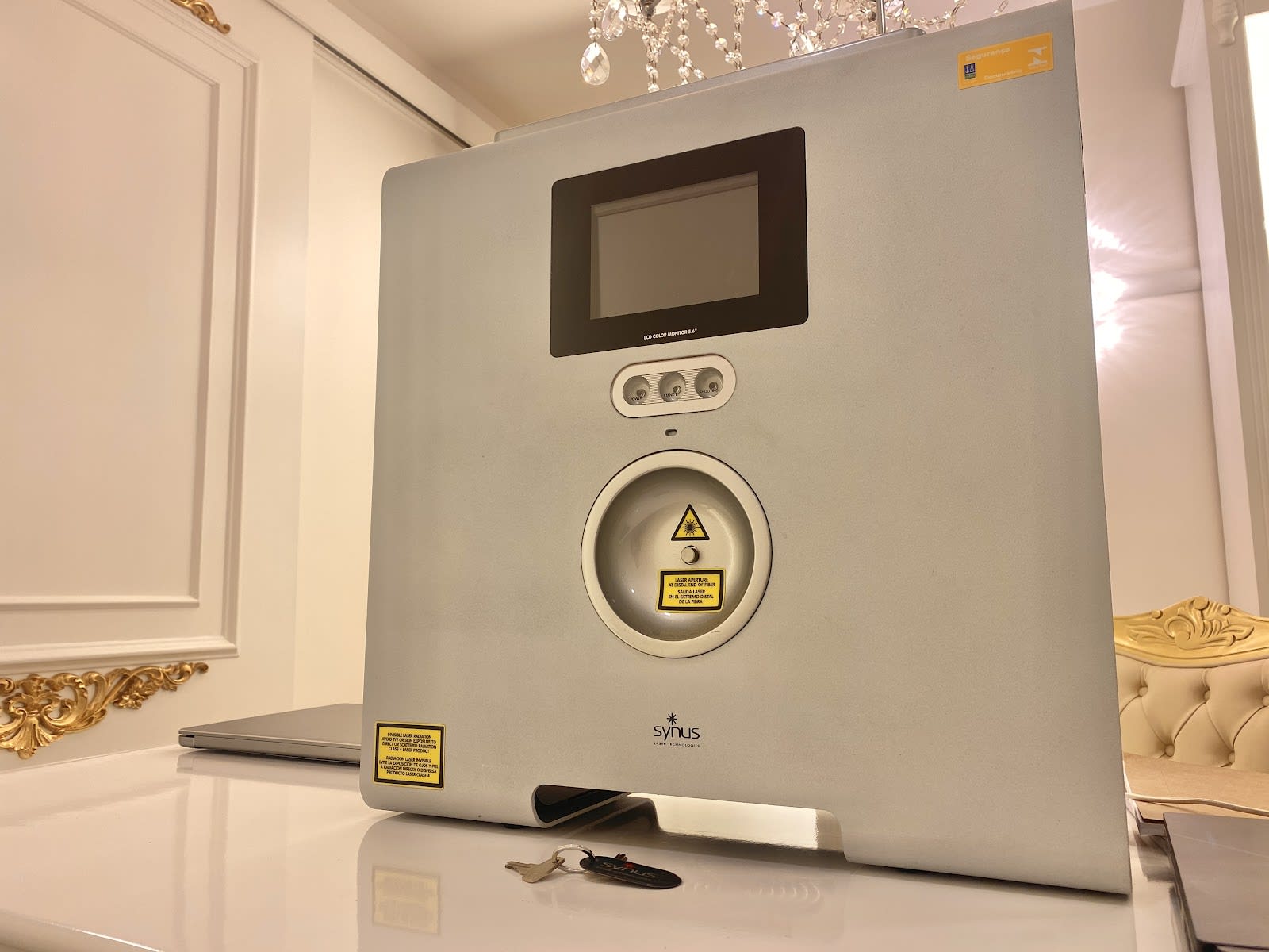 Sala de procedimentos da Clínica Rinnovato