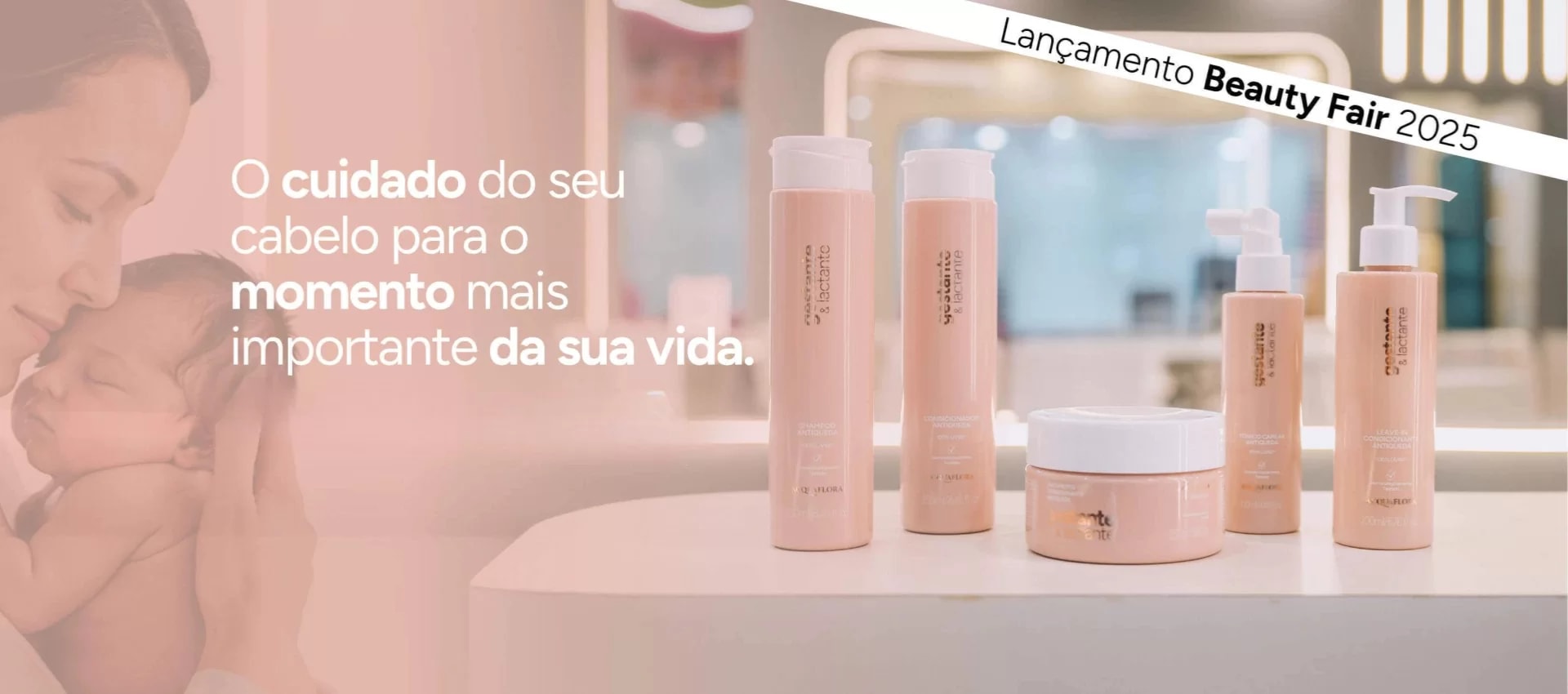 Ambiente da loja JAC Cosméticos, em Jaú (SP)