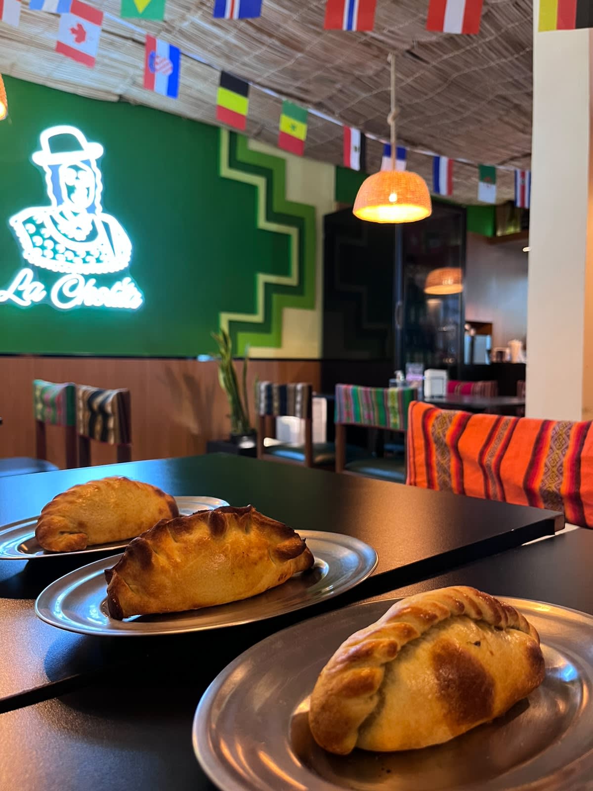 Ambiente acolhedor do restaurante La Cholita em Perdizes