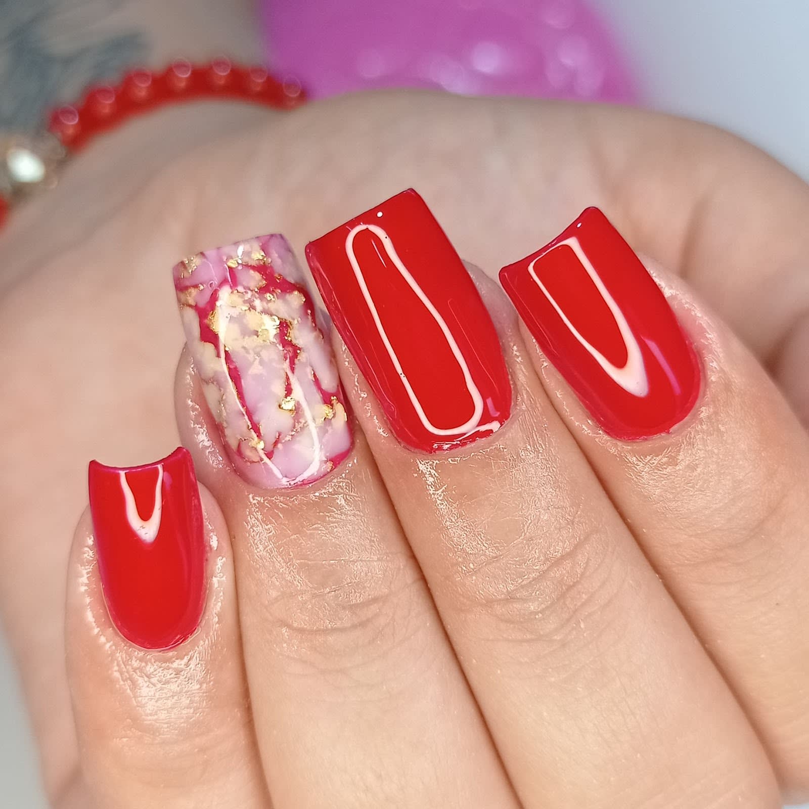 Blindagem de unhas no Débora Siriani Nail Spa, Birigui-SP