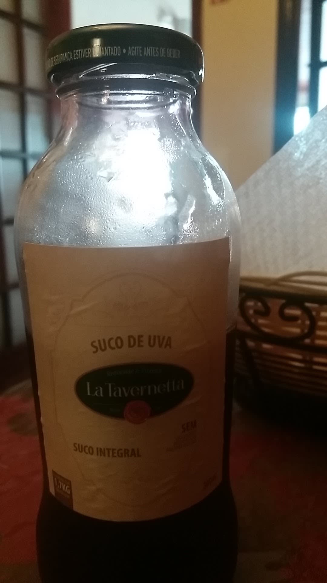 Jantar servido no La Tavernetta, ristorante e pizzeria em Jaú
