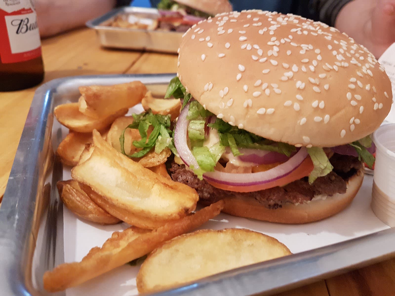 Hambúrguer especial do Fritas e Burguers, Jaú-SP