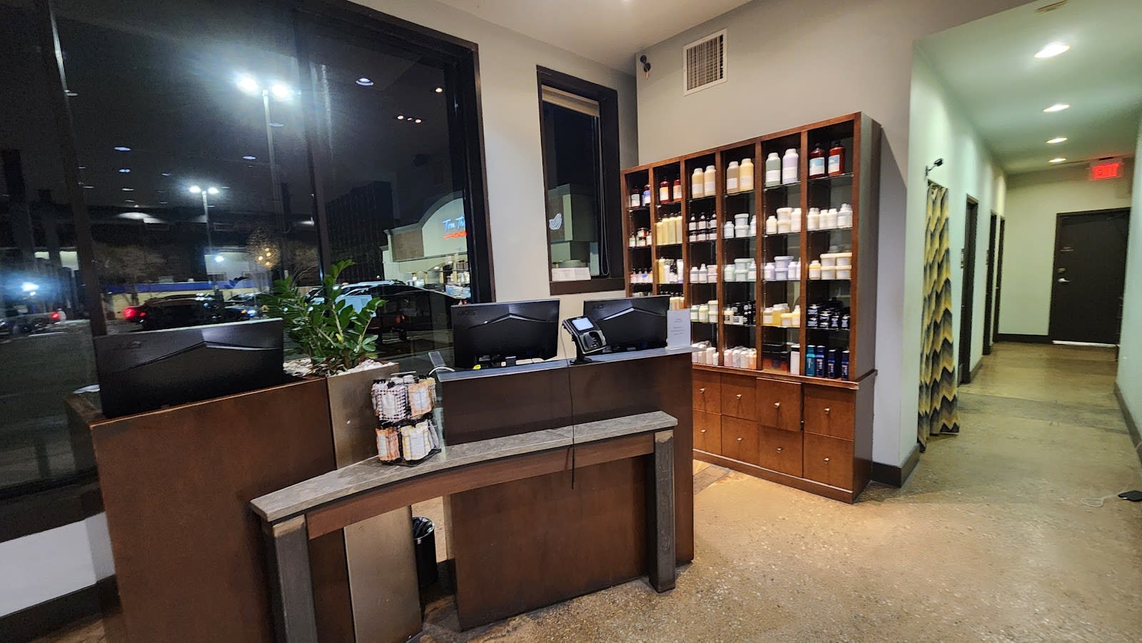 Hair color work at Osgood O'Neil Salon in Dallas, Texas