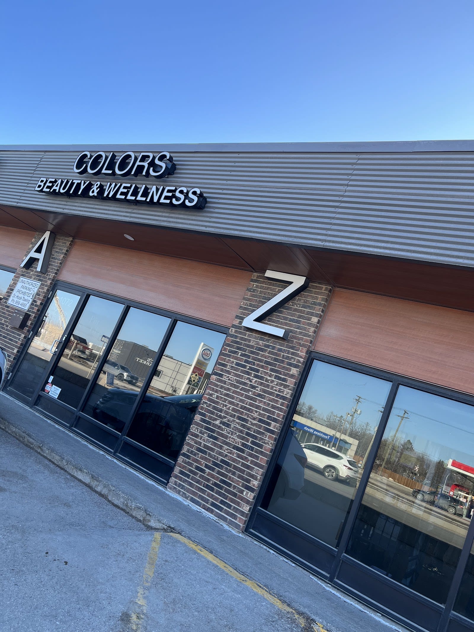 Hair colour result at Colors Beauty and Wellness, Winnipeg
