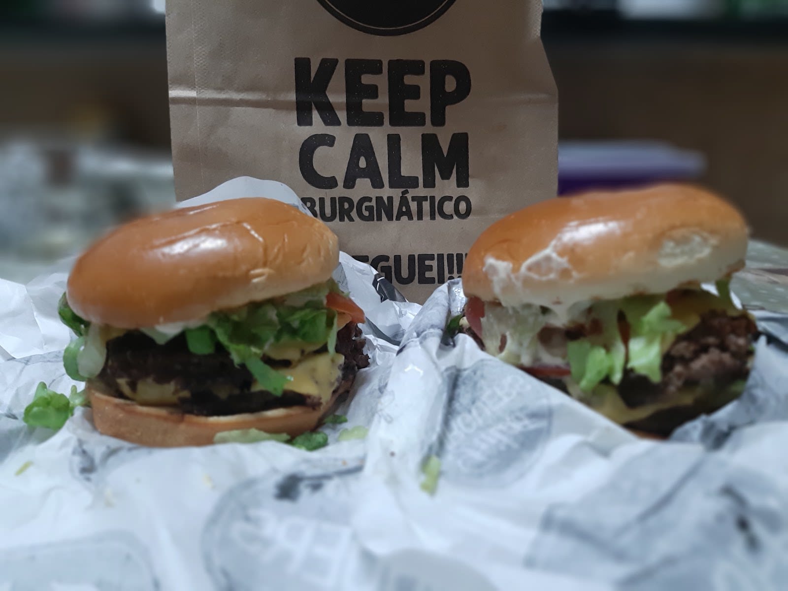 Detalhe de prato do Fritas e Burguers em Jaú