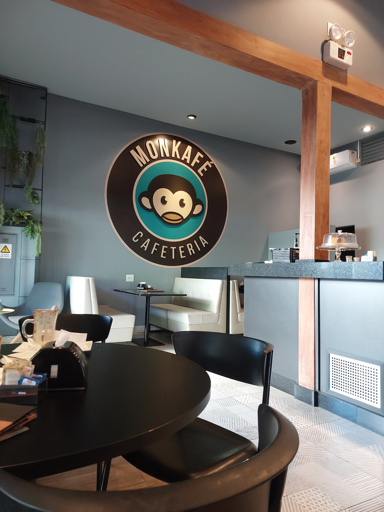 Espaço da Monkafé Cafeteria, em Jaú - SP