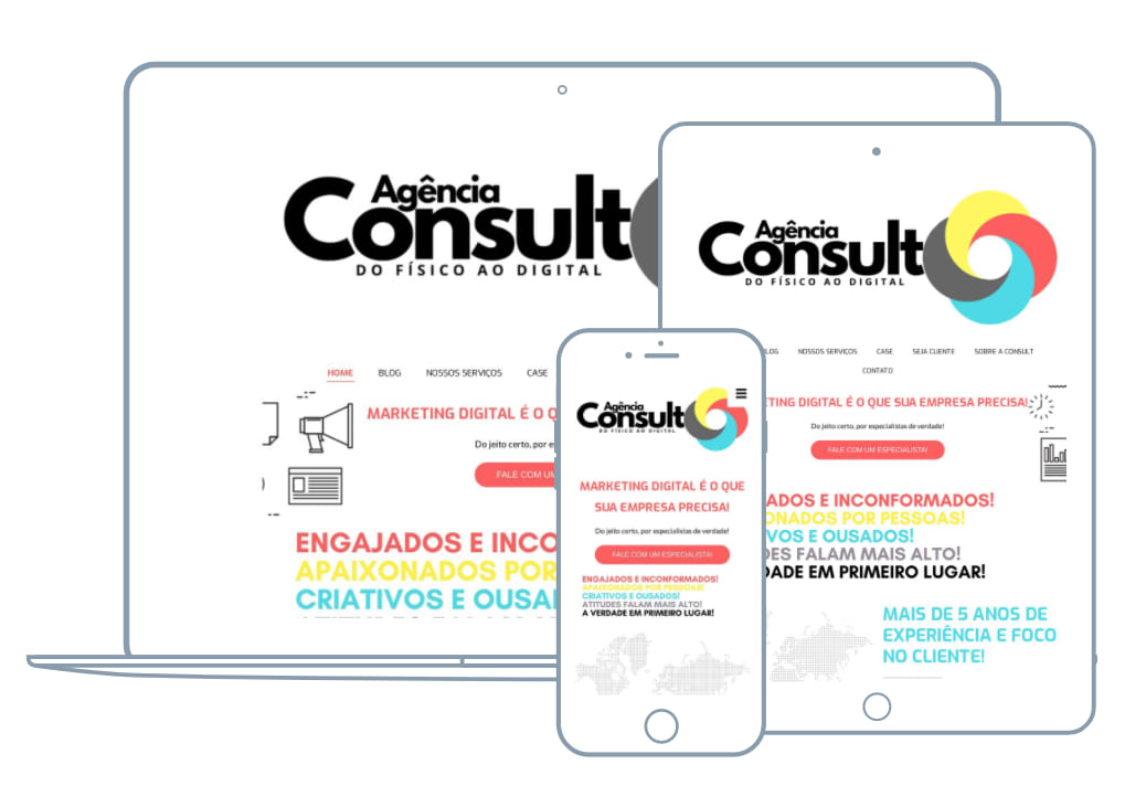 Consultores da Agência Consult em reunião estratégica