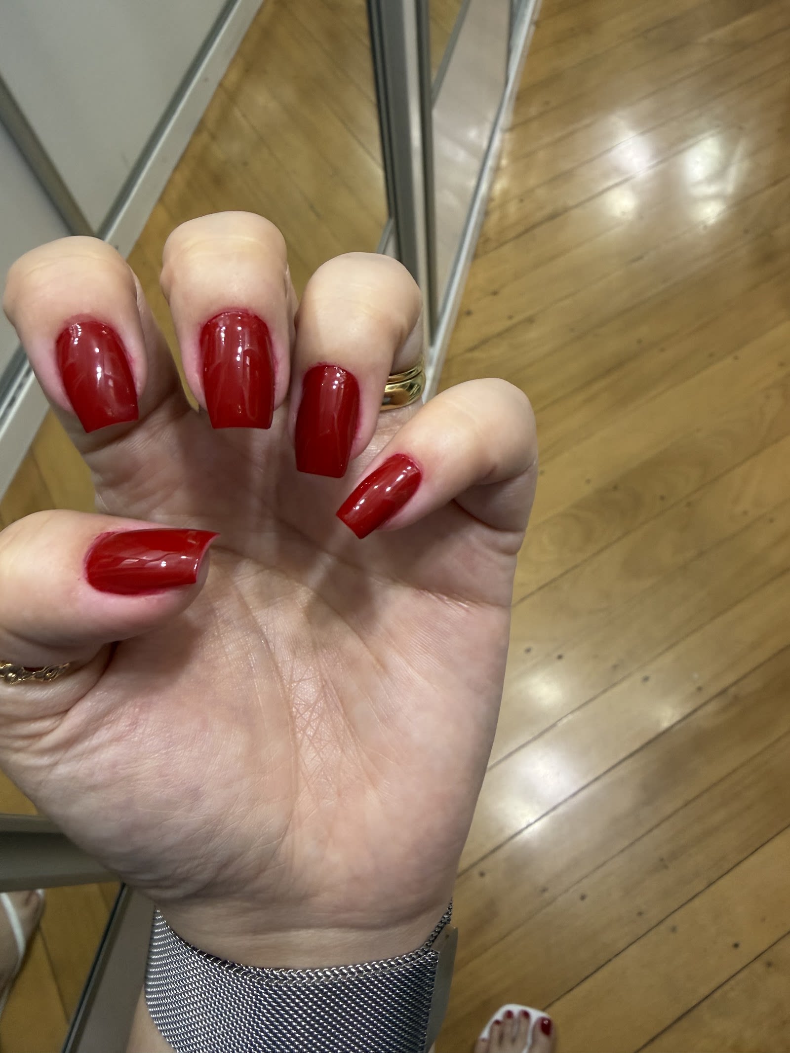 Nail art feita à mão por Karla Palhares, em Contagem – MG