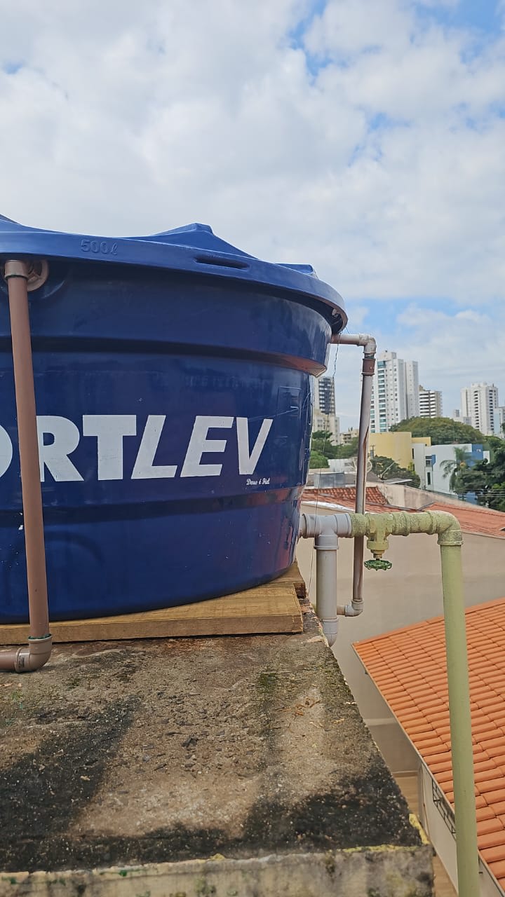 Instalação hidráulica concluída pelo Sérgio em Londrina