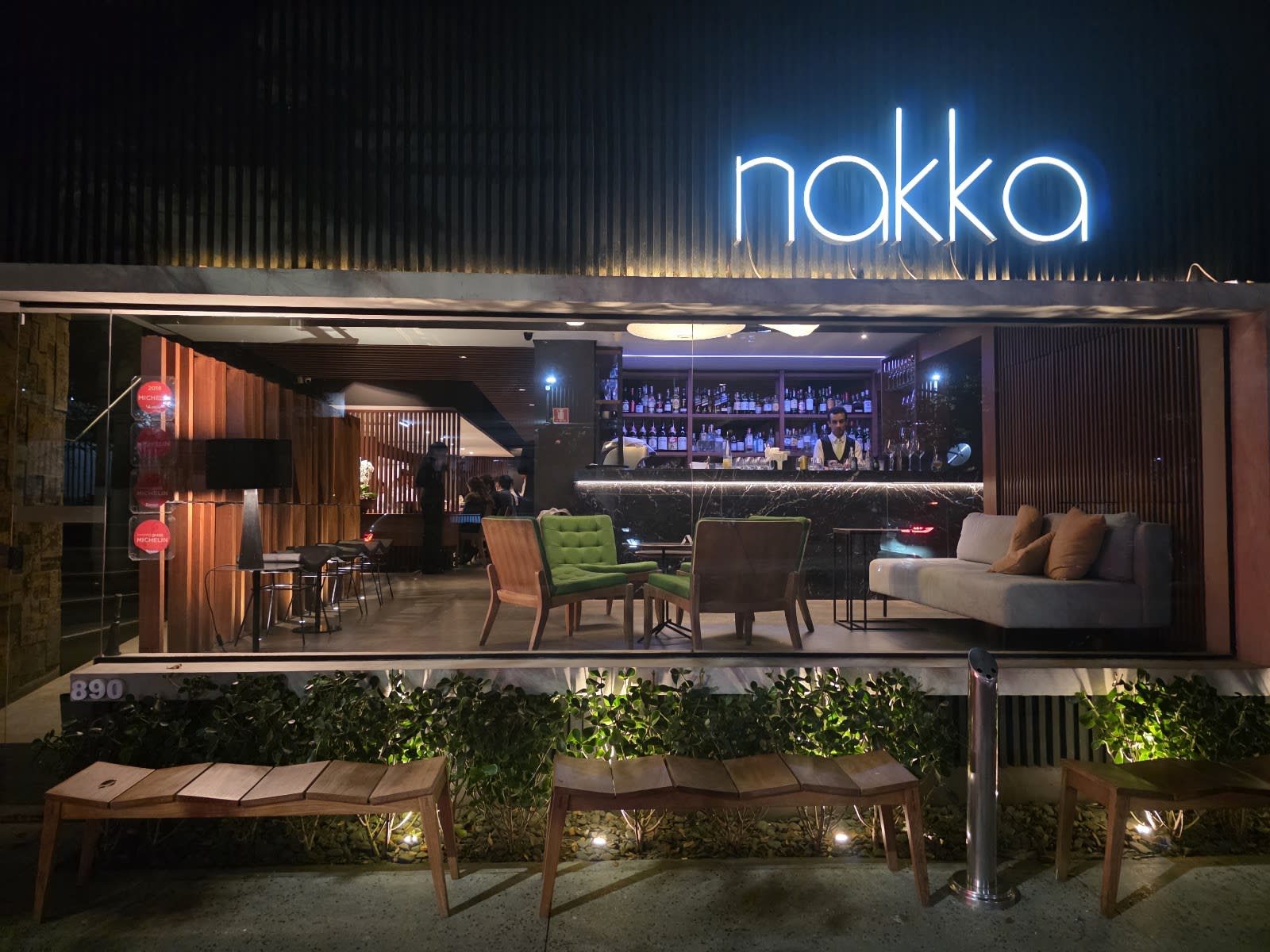 Detalhe de prato japonês do Nakka, São Paulo