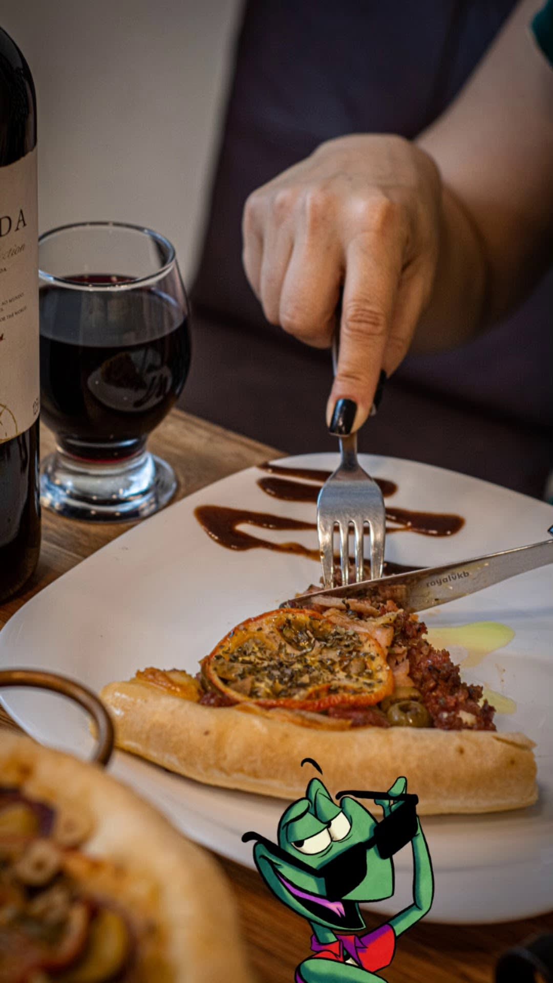 Ambiente da Largato Pizzaria e Hamburgueria, em Matipó (MG)