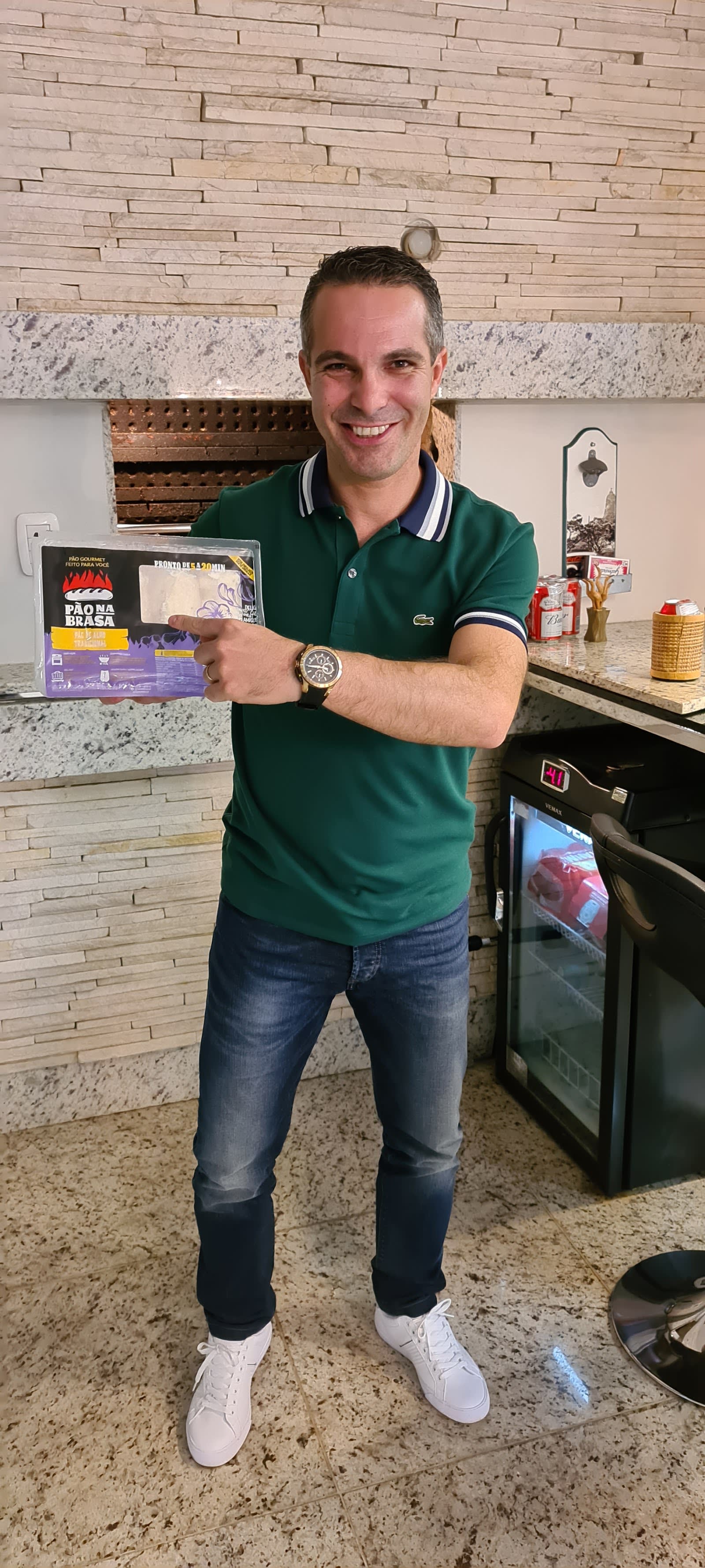 Pães artesanais da Pão na Brasa, em Chapecó (SC)