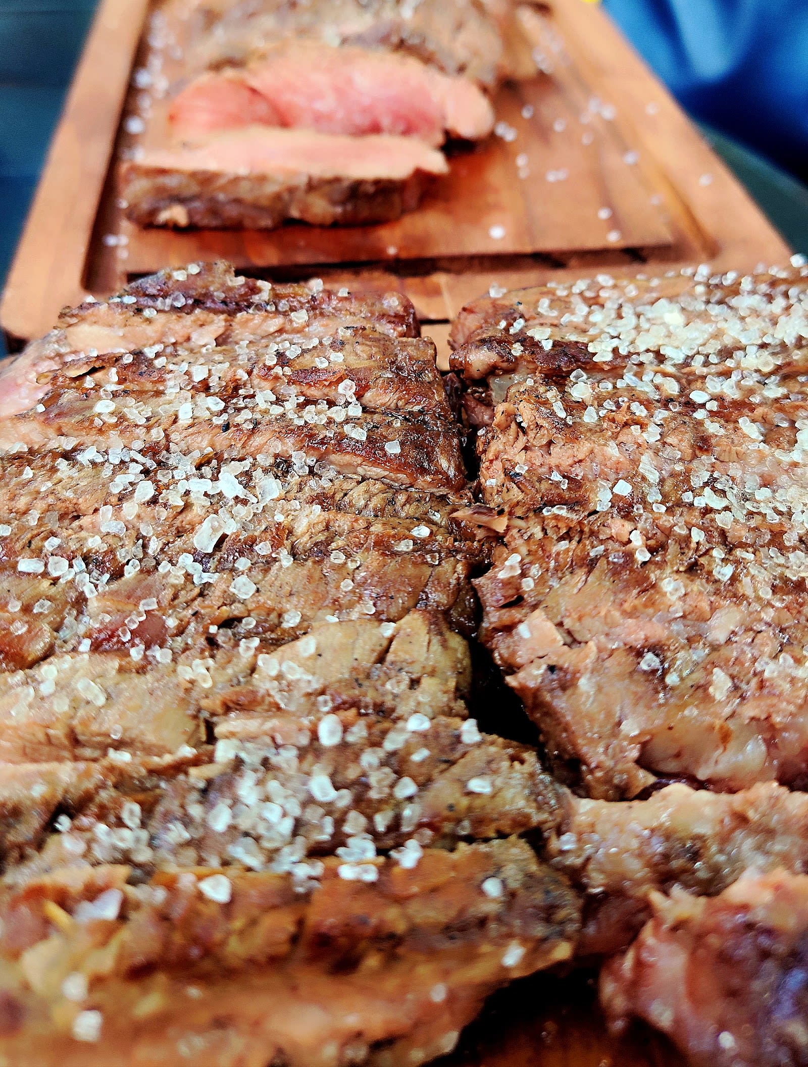 Carne com marmoreio da boutique de carnes Chef Viking, na Vila Alexandria, São Paulo