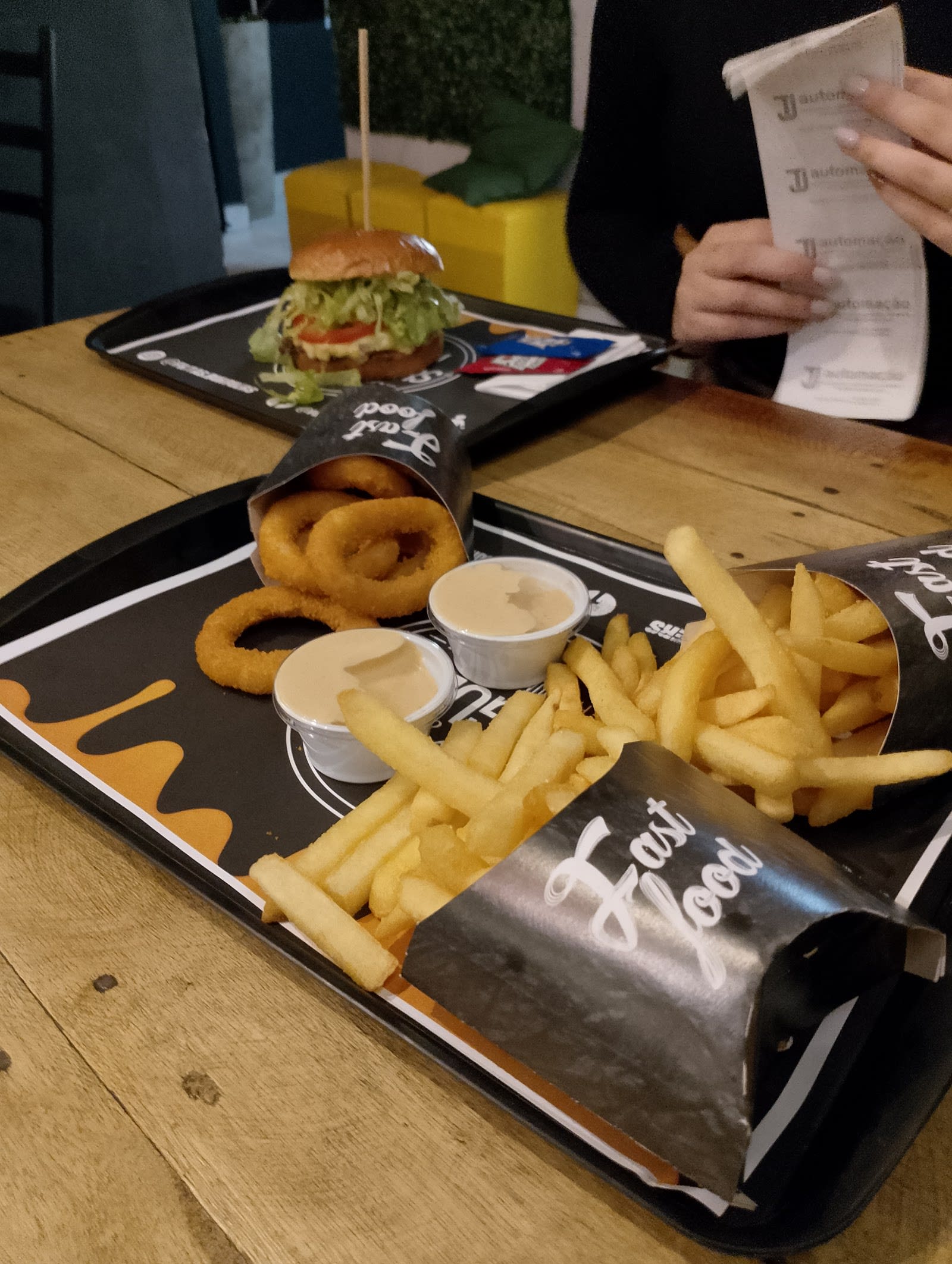 Batata crocante do Fritas e Burguers em Jaú