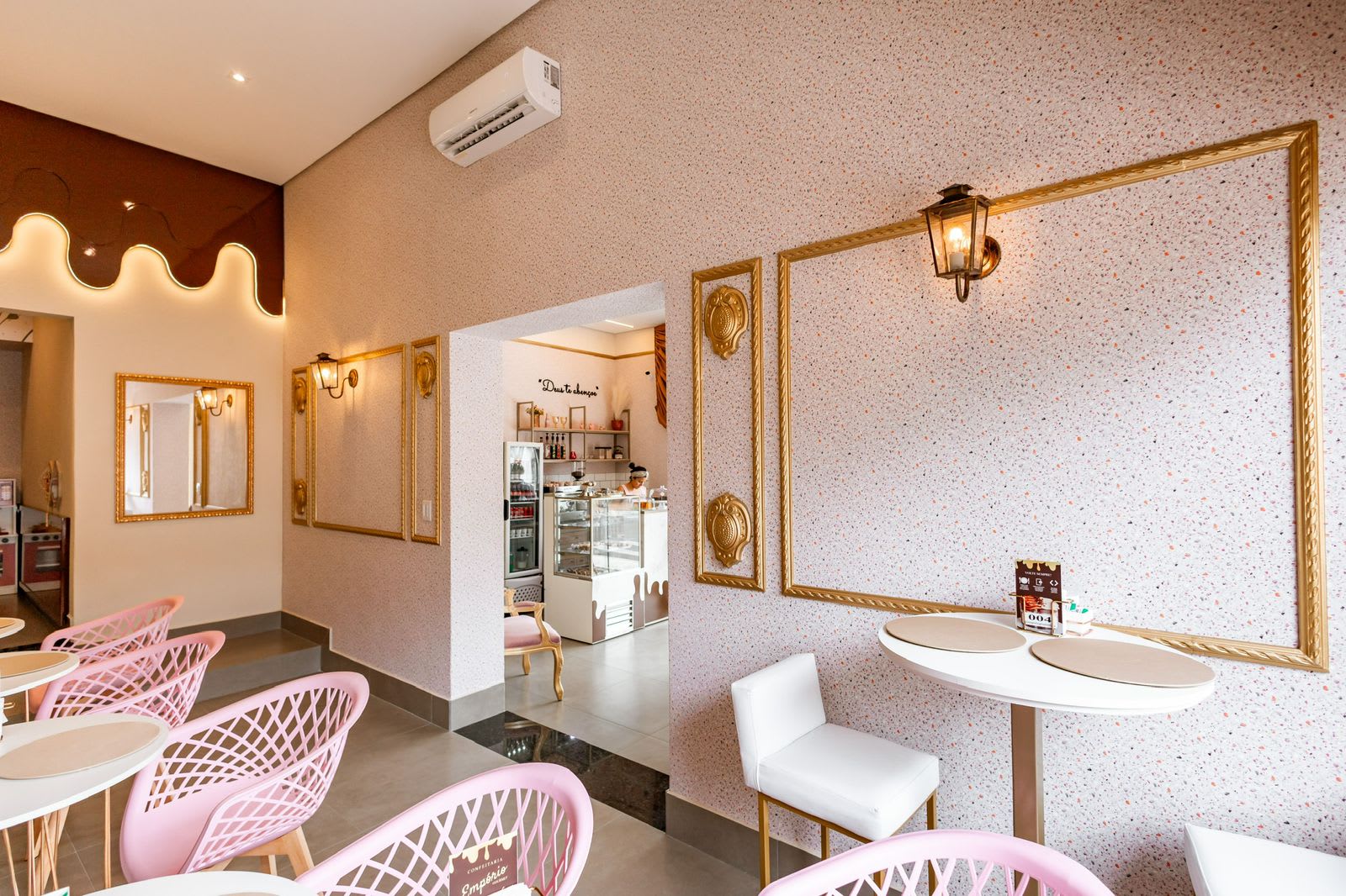Café especial servido no Empório Gourmet em Jaú