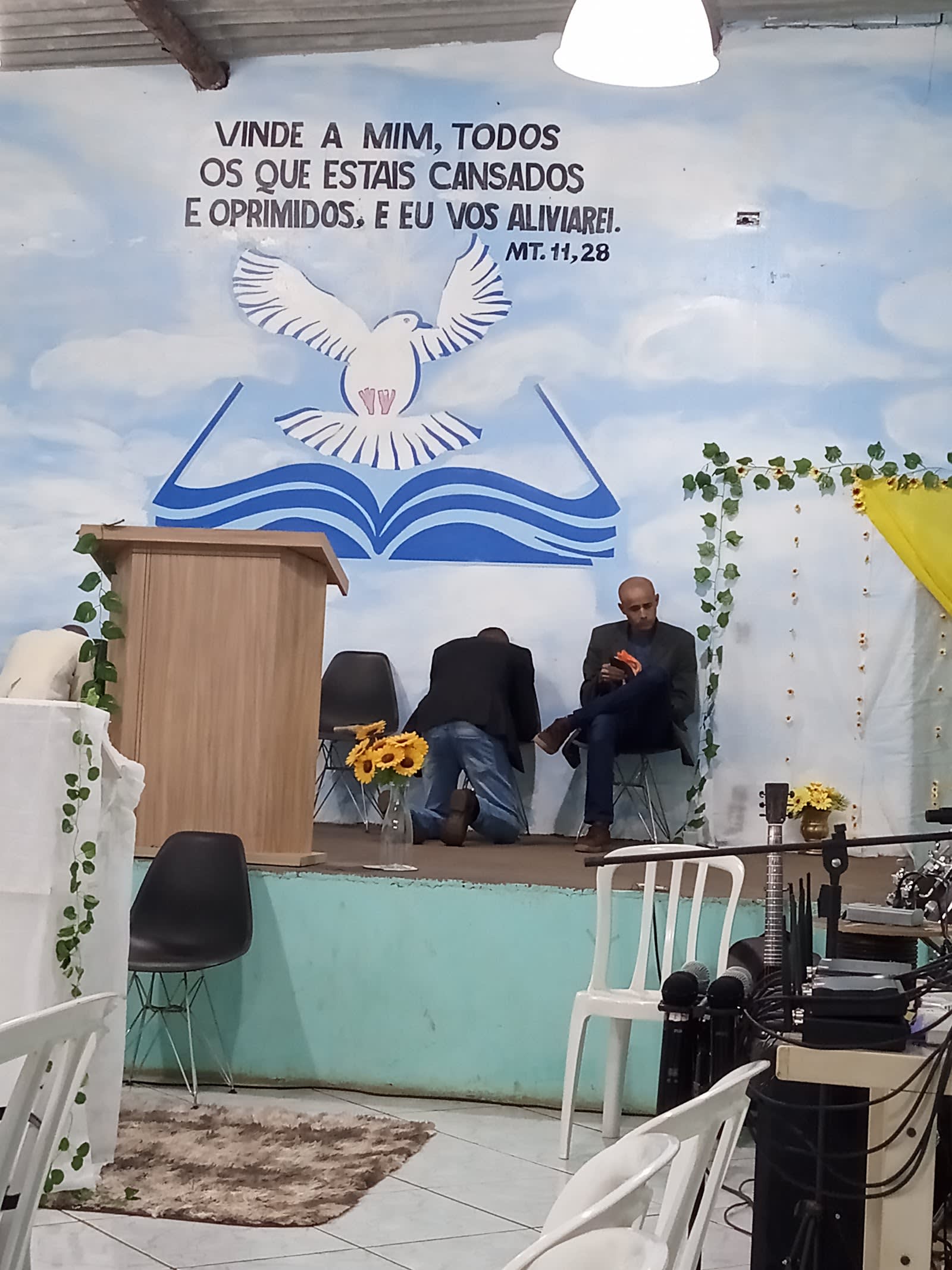 Registro da comunidade da Igreja Aliança dos Vencedores em Cristo, em Motuca — SP