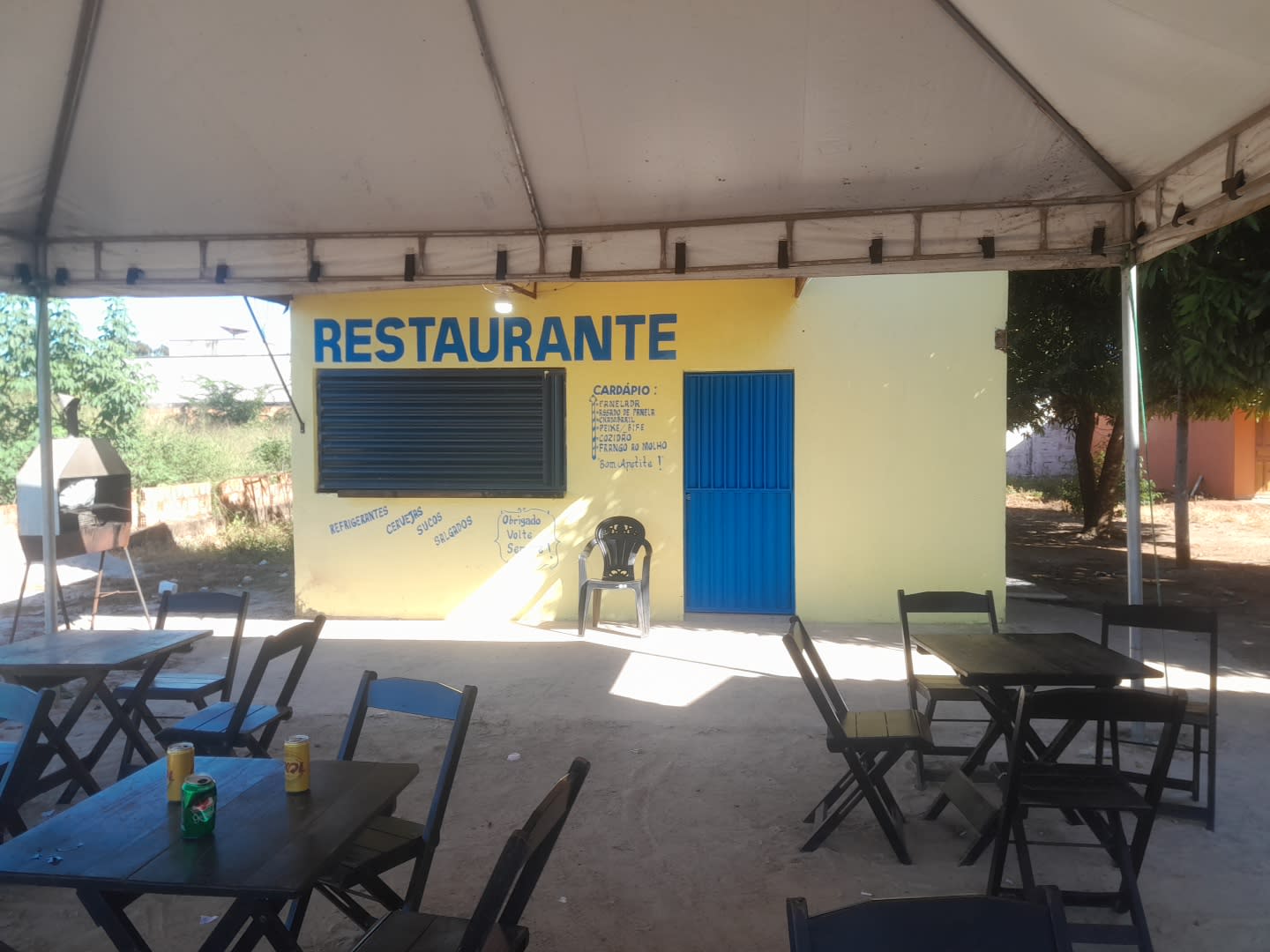Detalhe de refeição do Restaurante Bom e Barato em Redenção, Pará