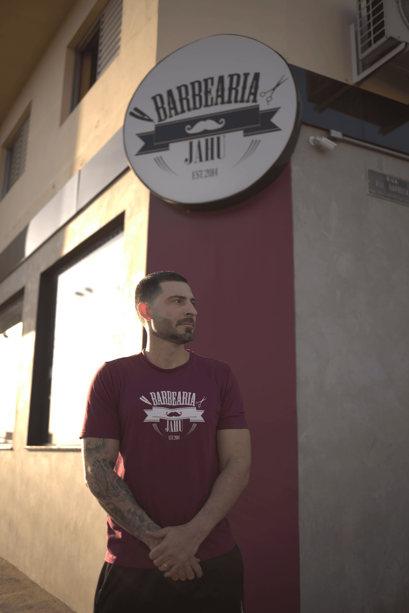 Resultado de barba alinhada na Barbearia Jahu, Jaú SP