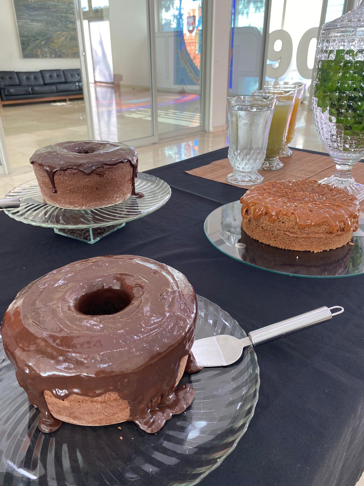 Doces e quitutes artesanais do buffet Chef Lu Arte & Sabor