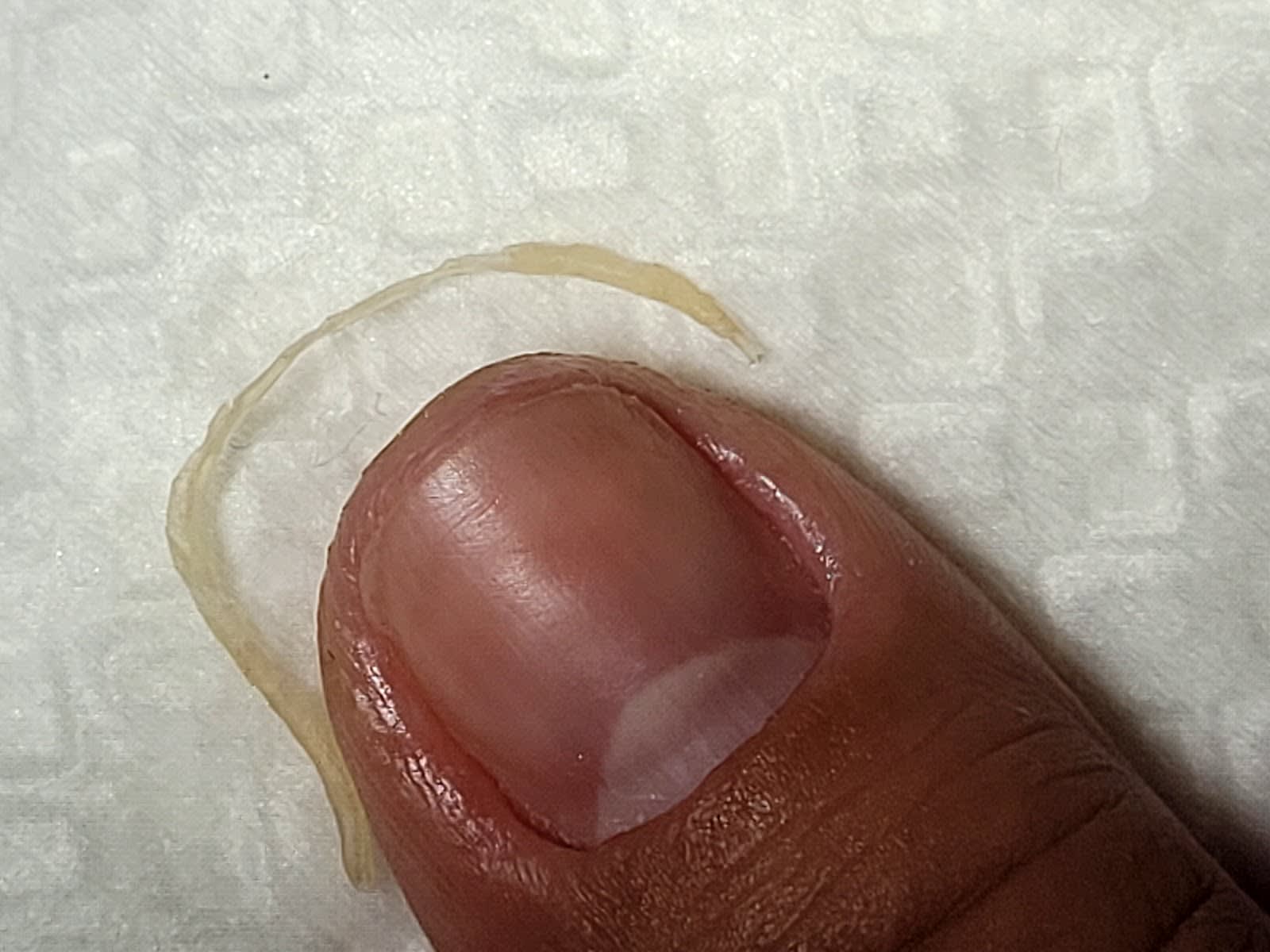 Unhas prontas com acabamento brilhante, feitas na Unhas Mundial Se Tu Uma Bênção, São Paulo