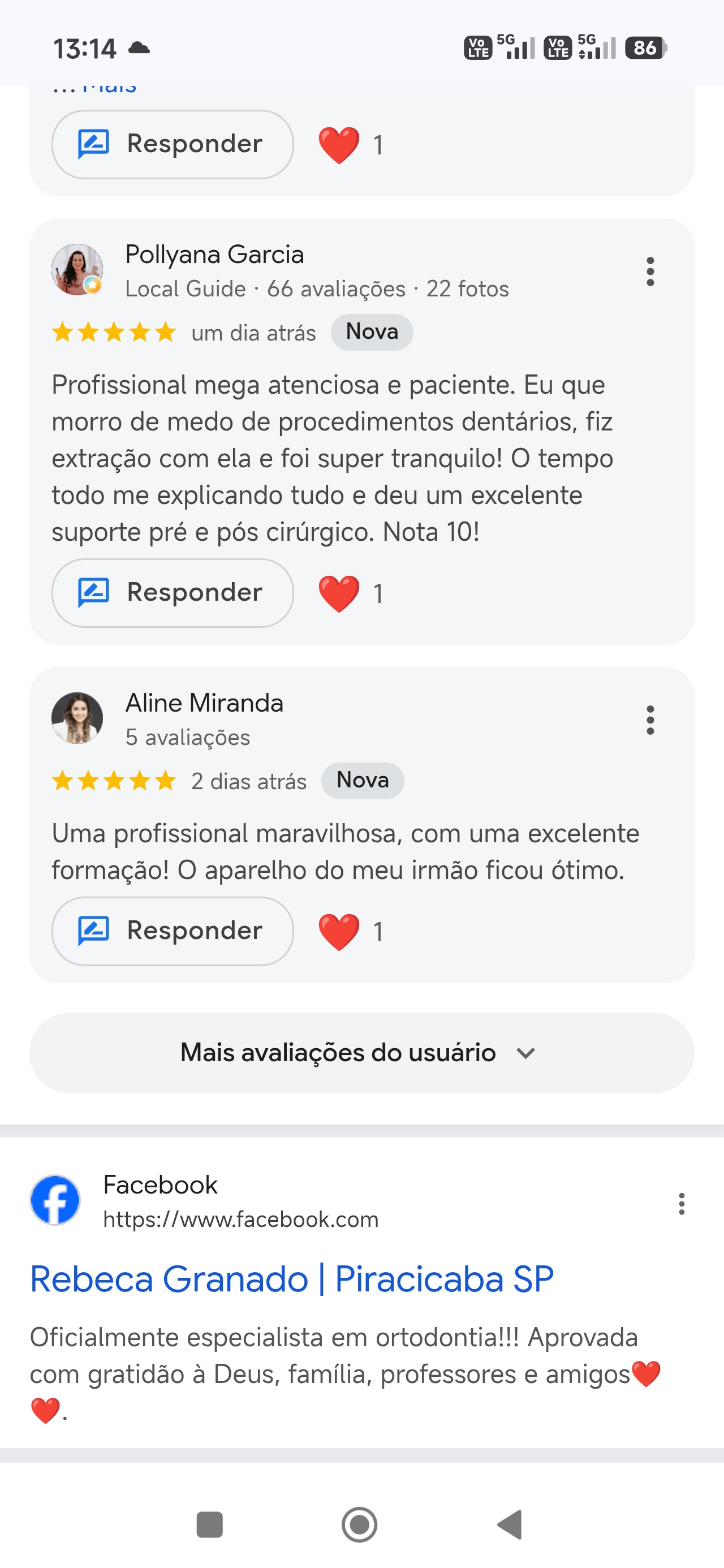 Consultório da Dra. Rebeca Granado, Piracicaba