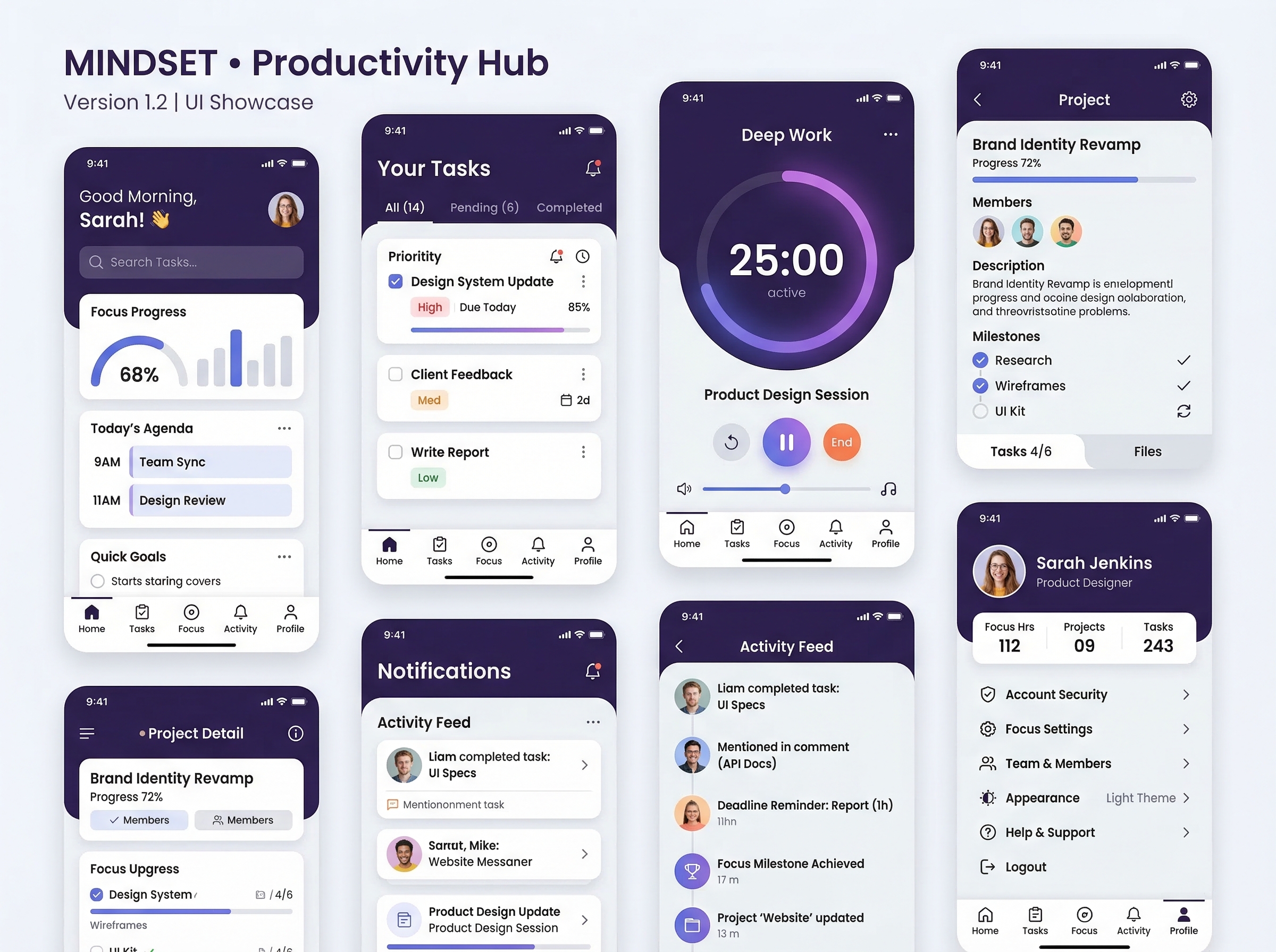 Modern website design