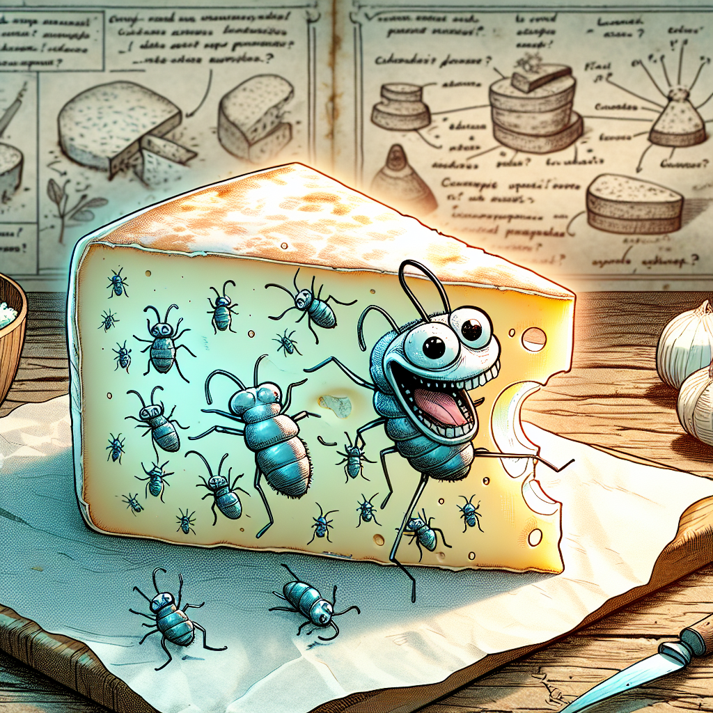 Why do some cheeses contain live, jumping insect larvae? | UsefulBS