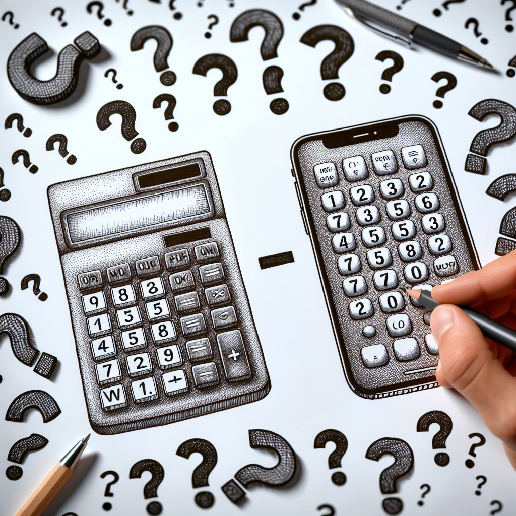 Phone Number Calculation Why are the numbers on a calculator and a phone keypad arranged ...