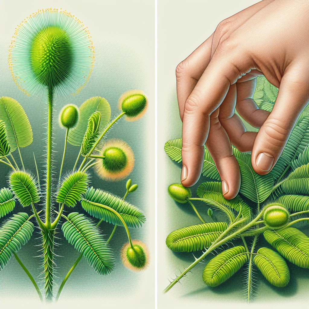 Why do some plants instantly curl up when they are touched? | UsefulBS
