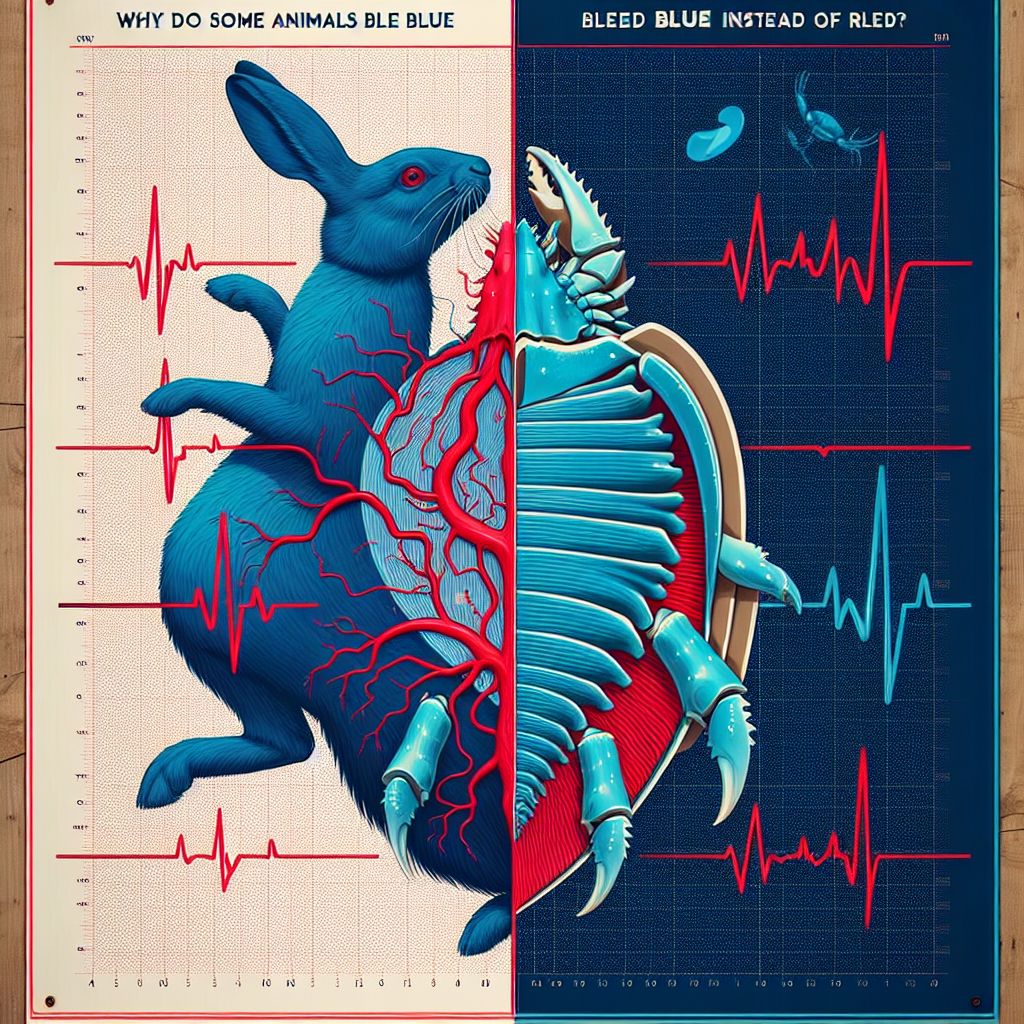 Why do some animals bleed blue instead of red? | UsefulBS