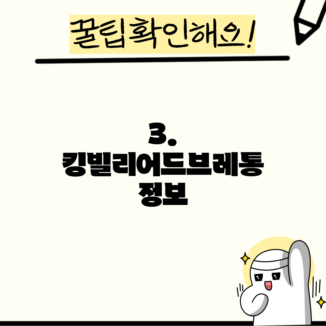 3. 킹빌리어드브레통 정보